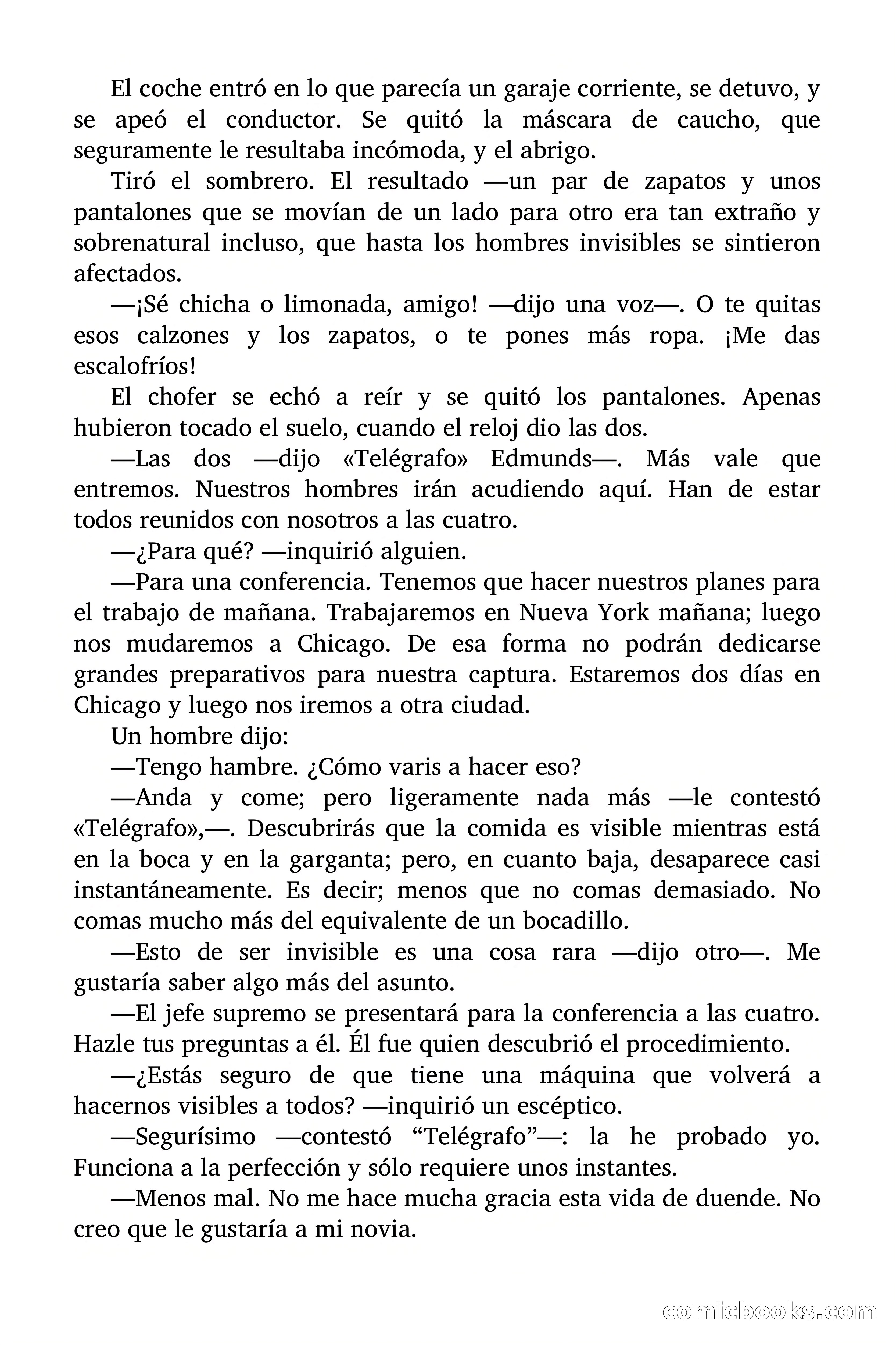 Doc Savage: Legión de Fantasmas — page 143 of 159