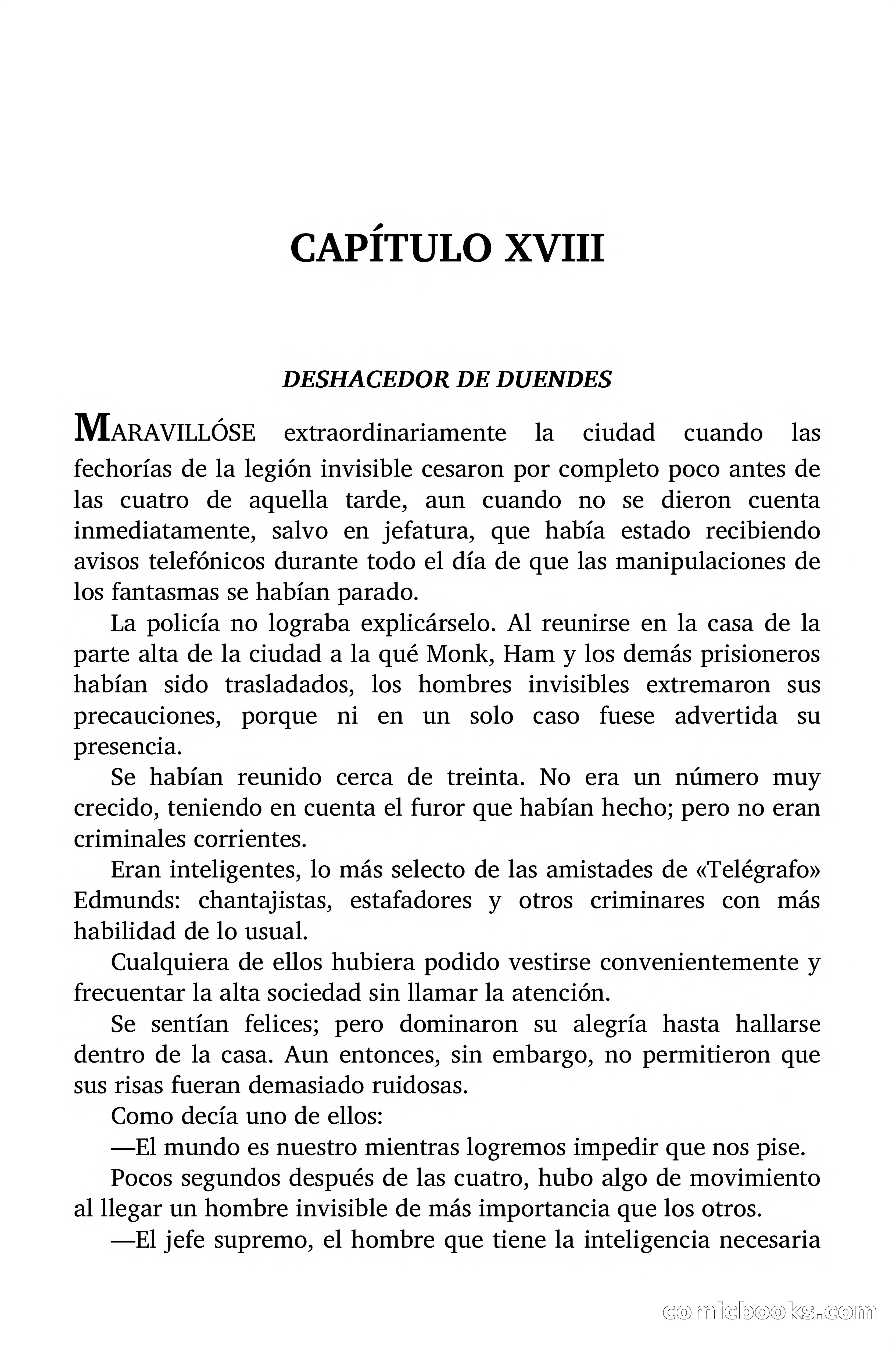 Doc Savage: Legión de Fantasmas — page 146 of 159