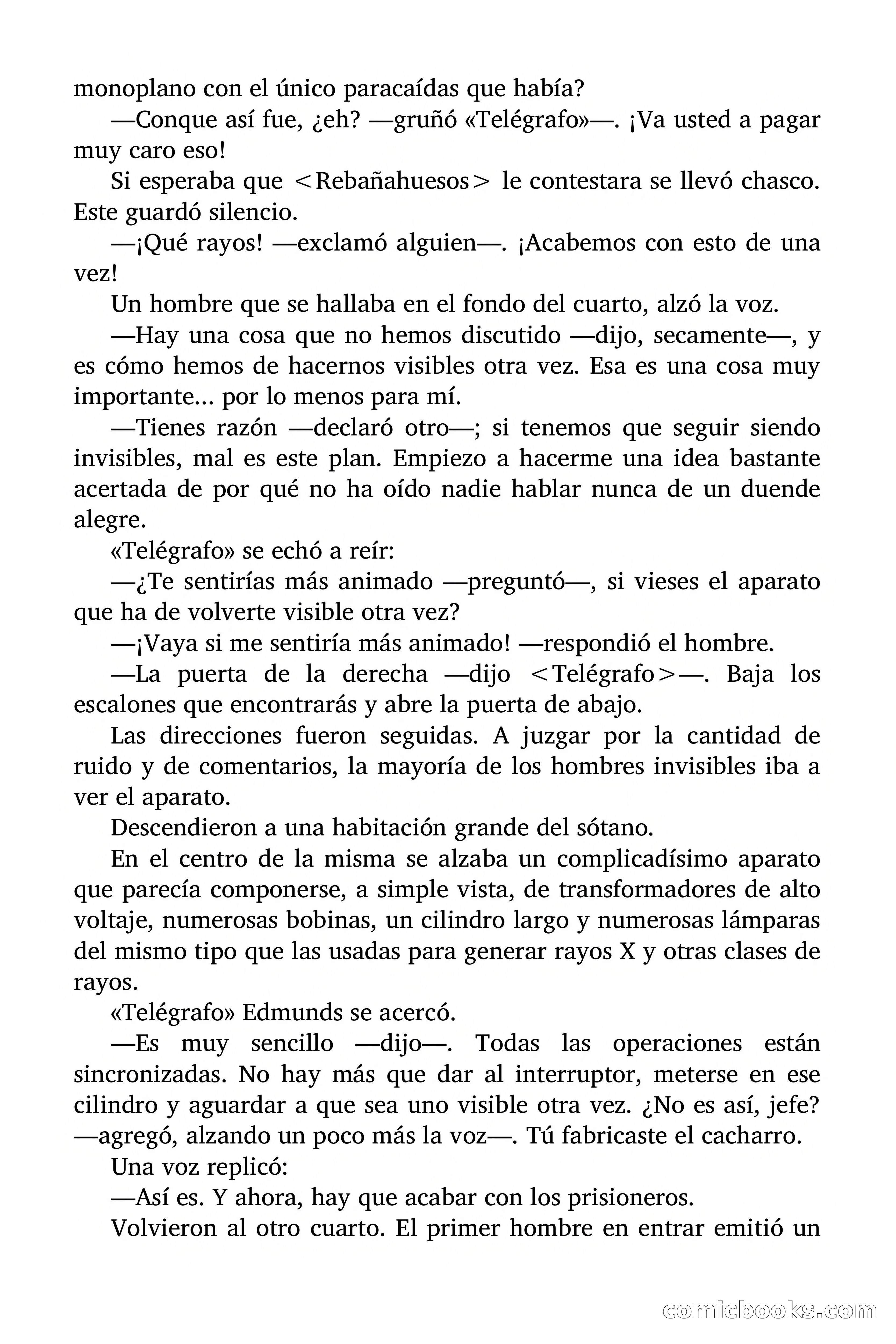 Doc Savage: Legión de Fantasmas — page 150 of 159