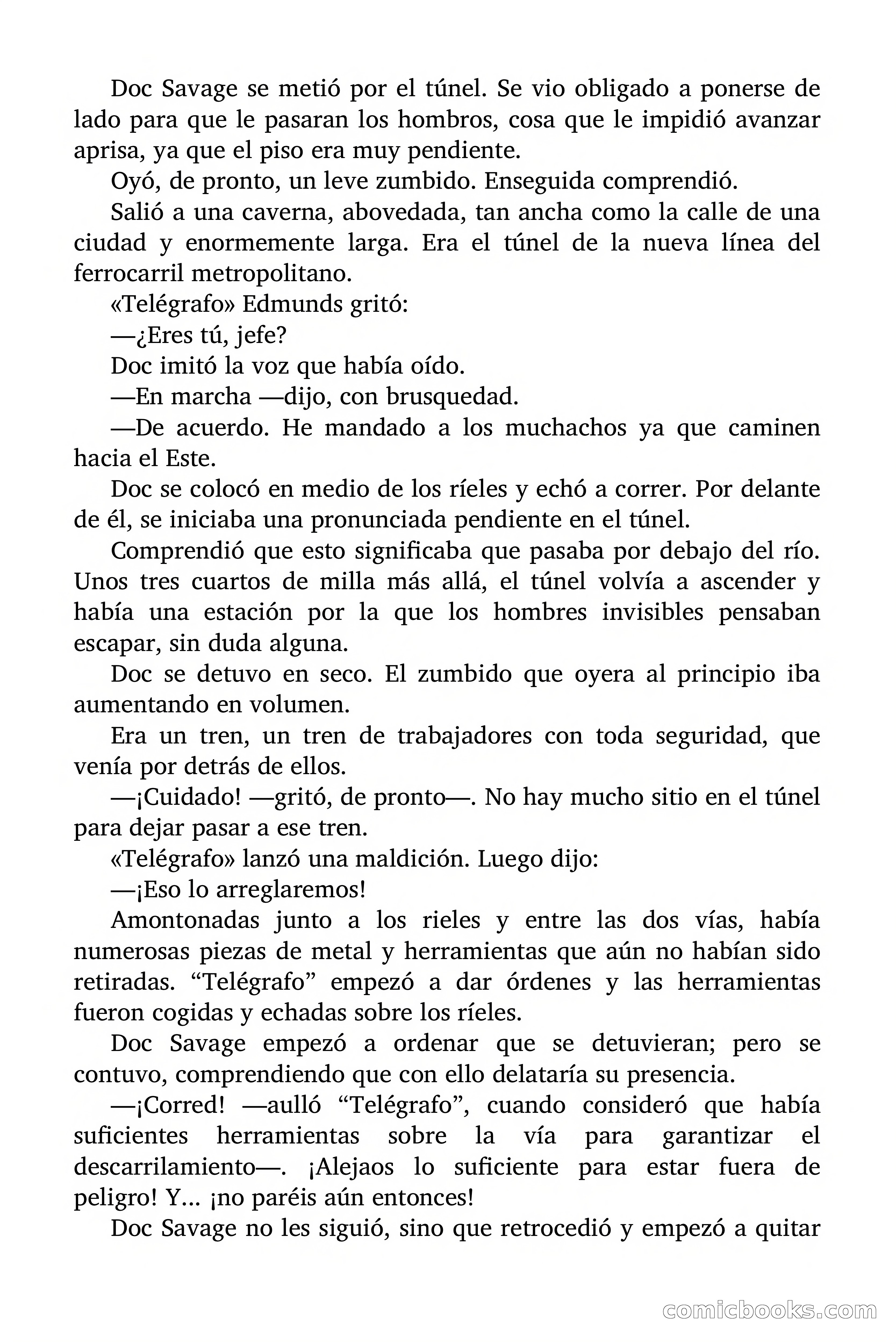 Doc Savage: Legión de Fantasmas — page 153 of 159