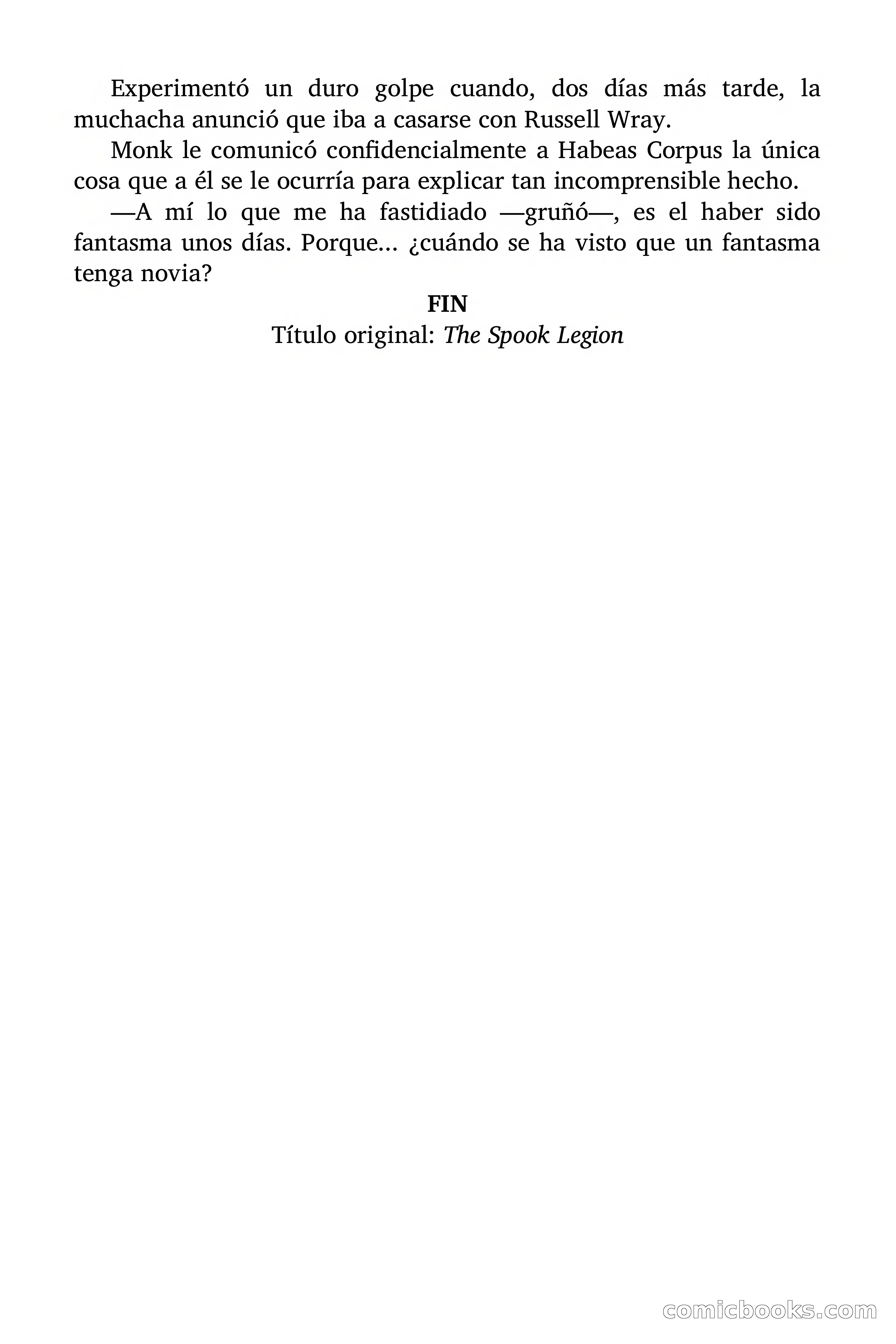 Doc Savage: Legión de Fantasmas — page 159 of 159