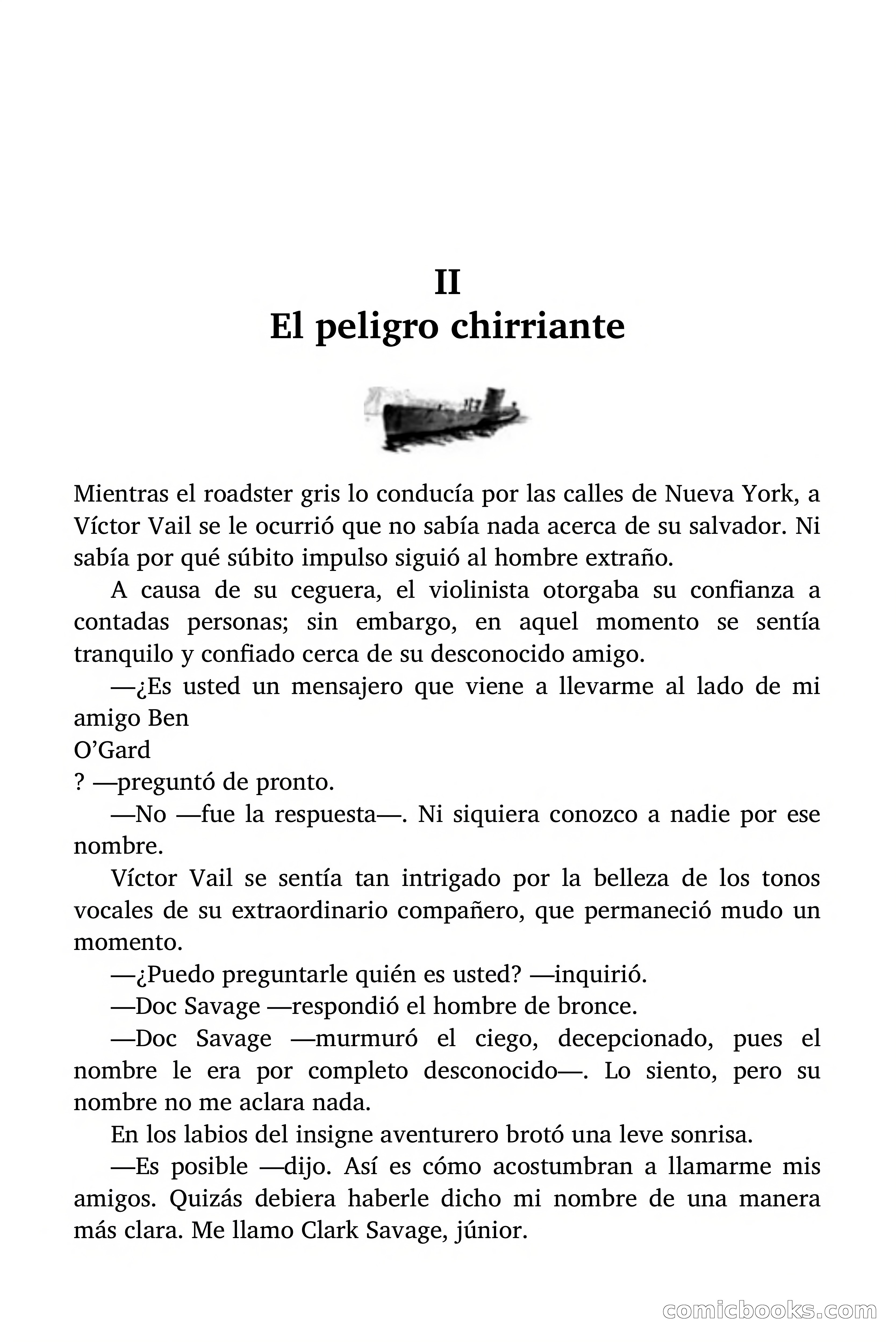 Doc Savage: El tesoro del polo — page 16 of 178