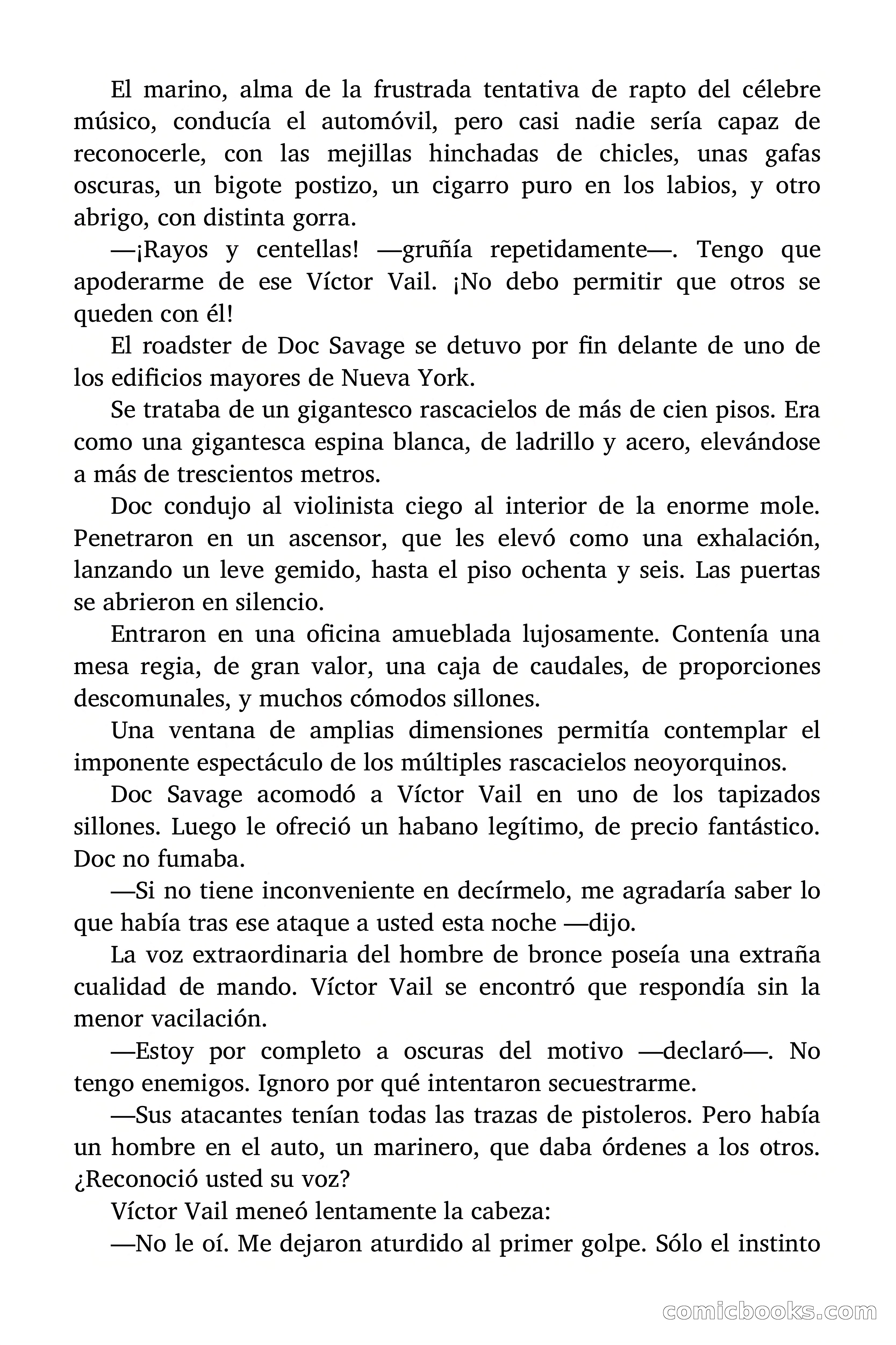 Doc Savage: El tesoro del polo — page 18 of 178