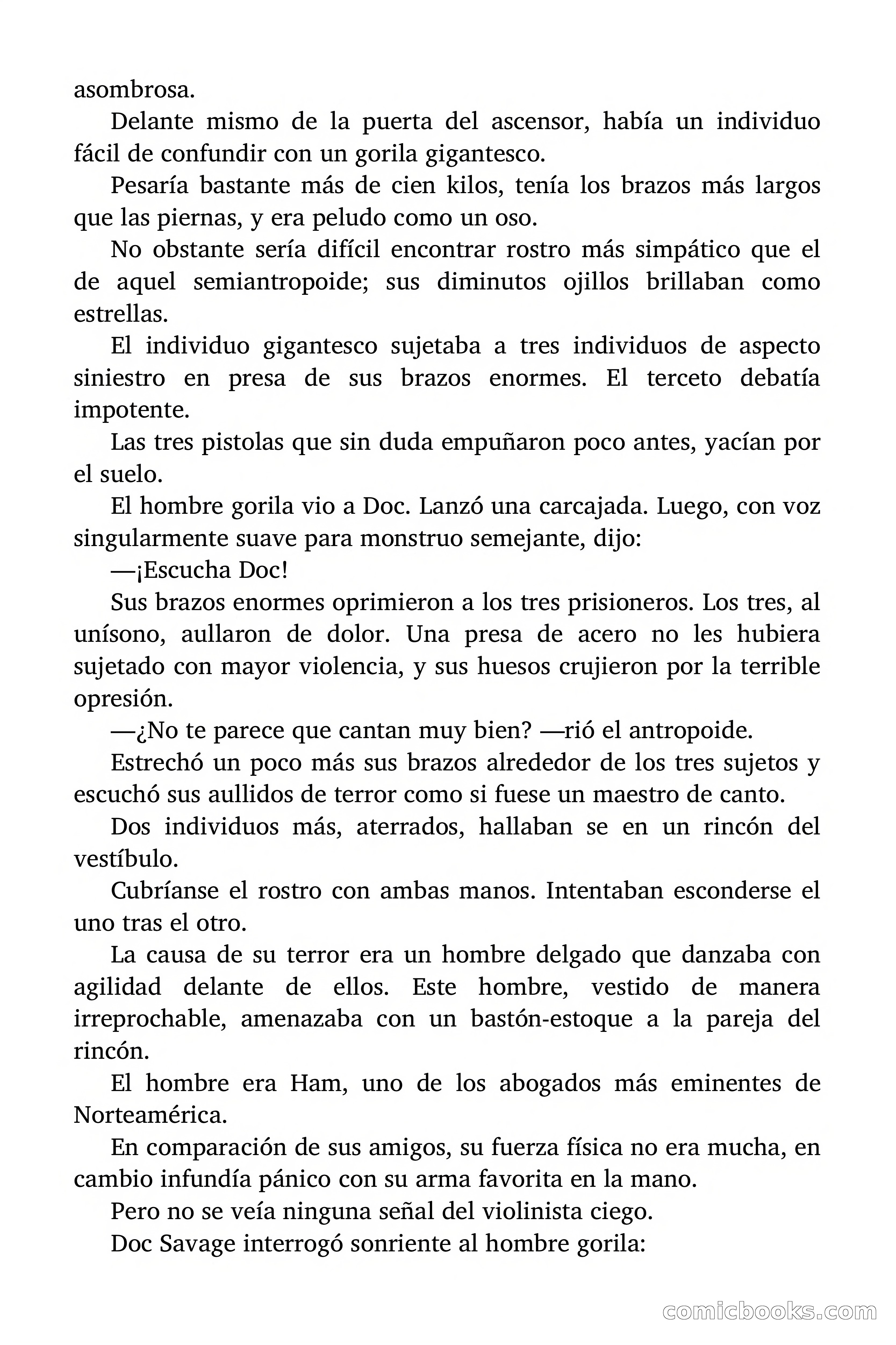 Doc Savage: El tesoro del polo — page 28 of 178