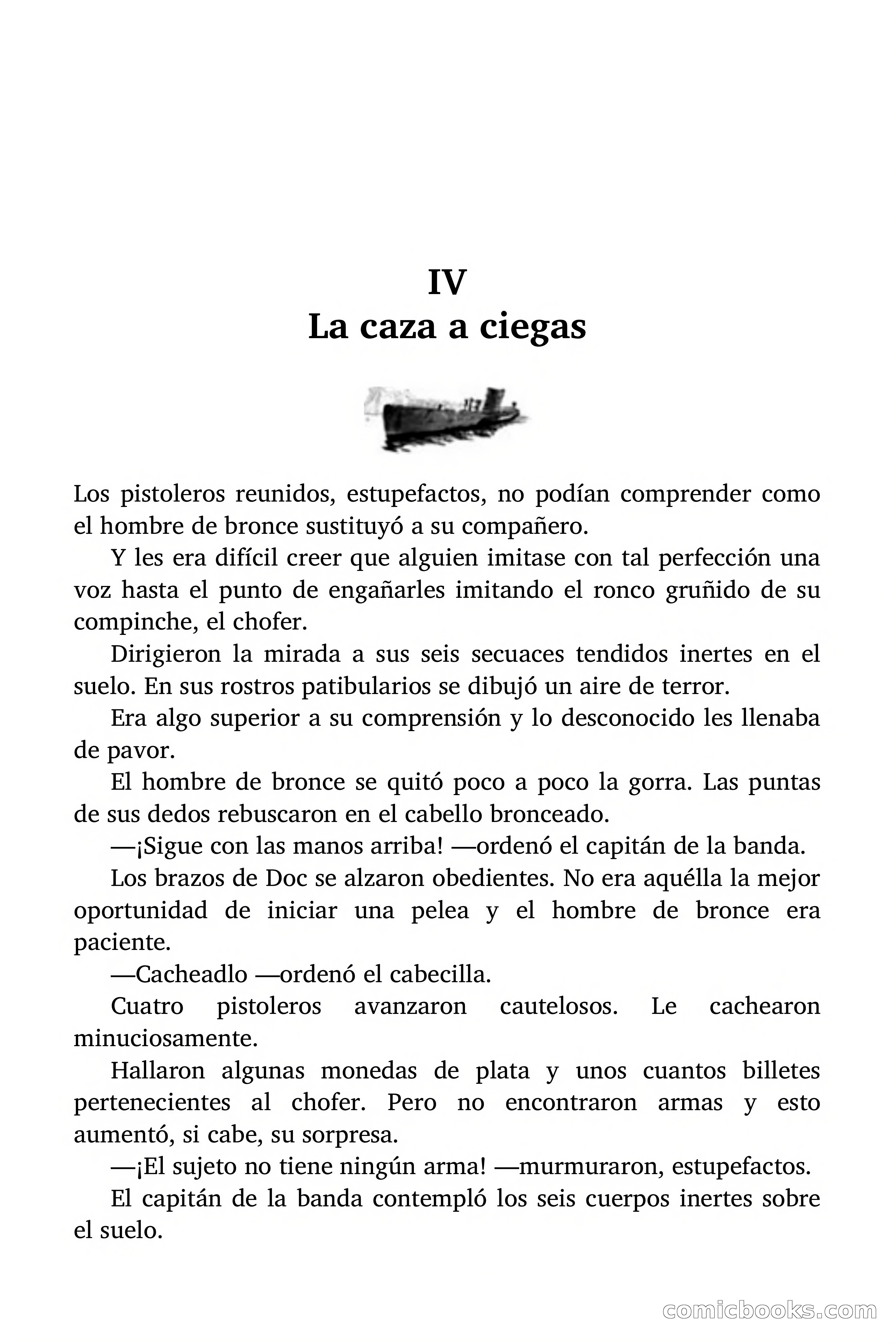 Doc Savage: El tesoro del polo — page 34 of 178