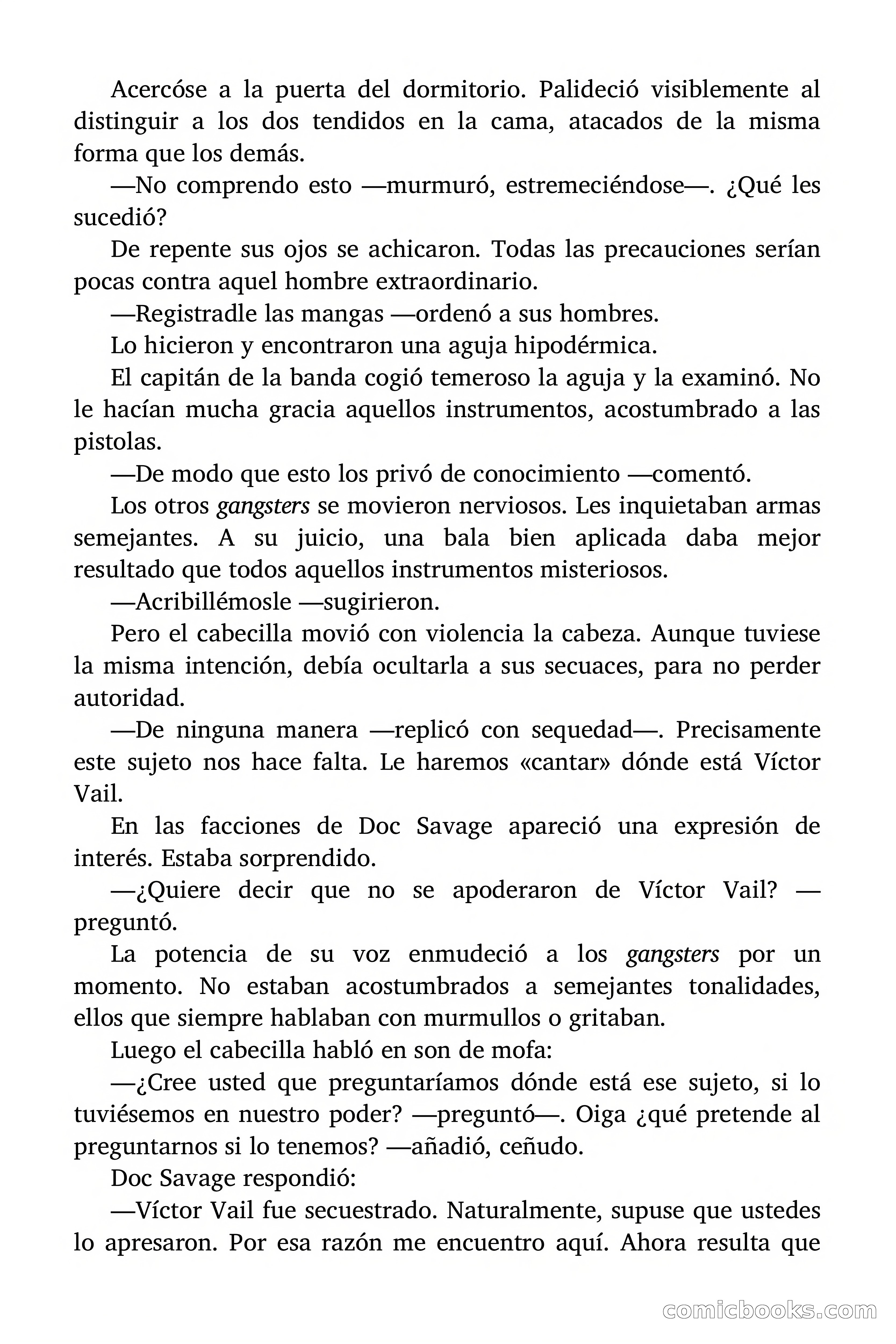 Doc Savage: El tesoro del polo — page 35 of 178