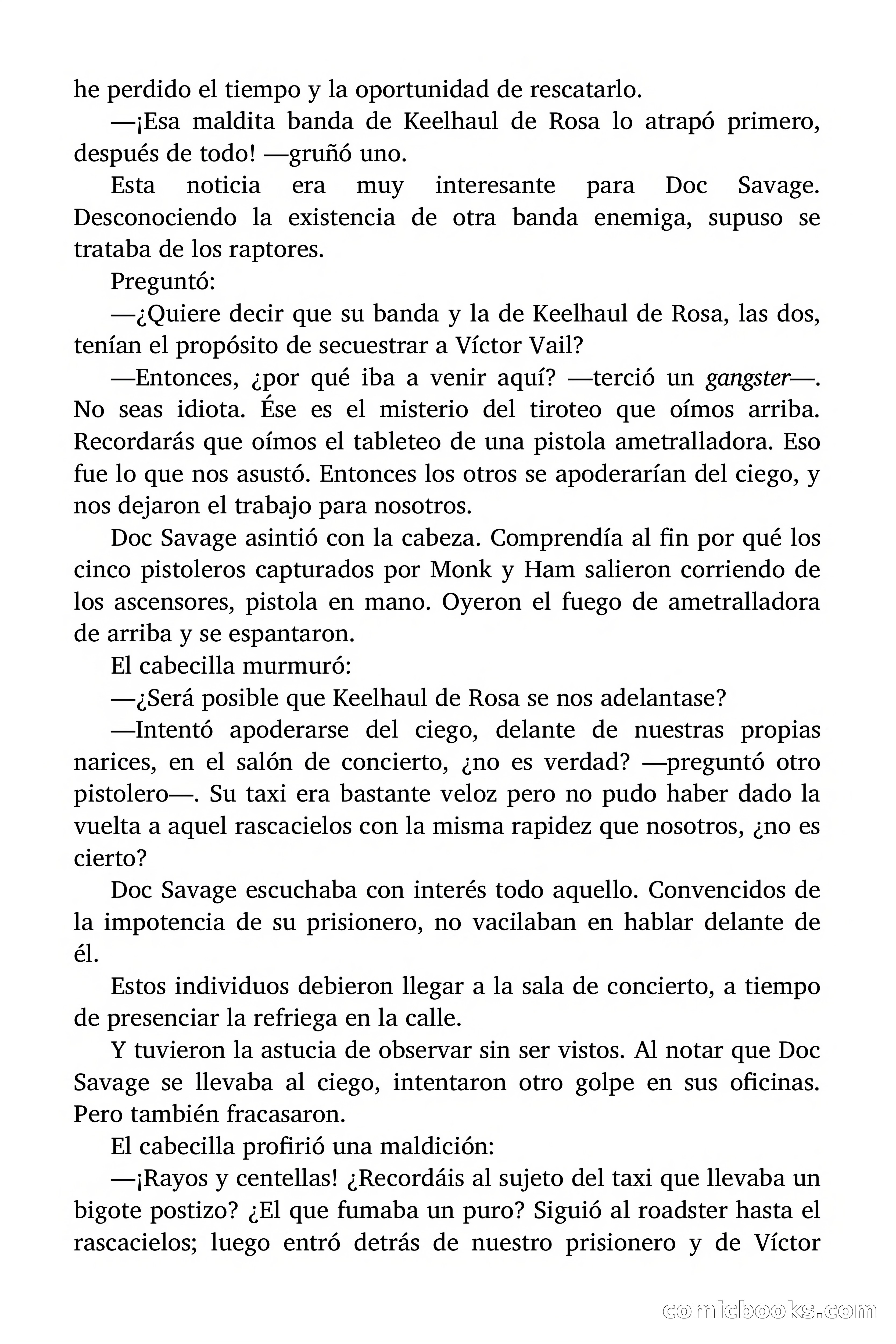 Doc Savage: El tesoro del polo — page 36 of 178