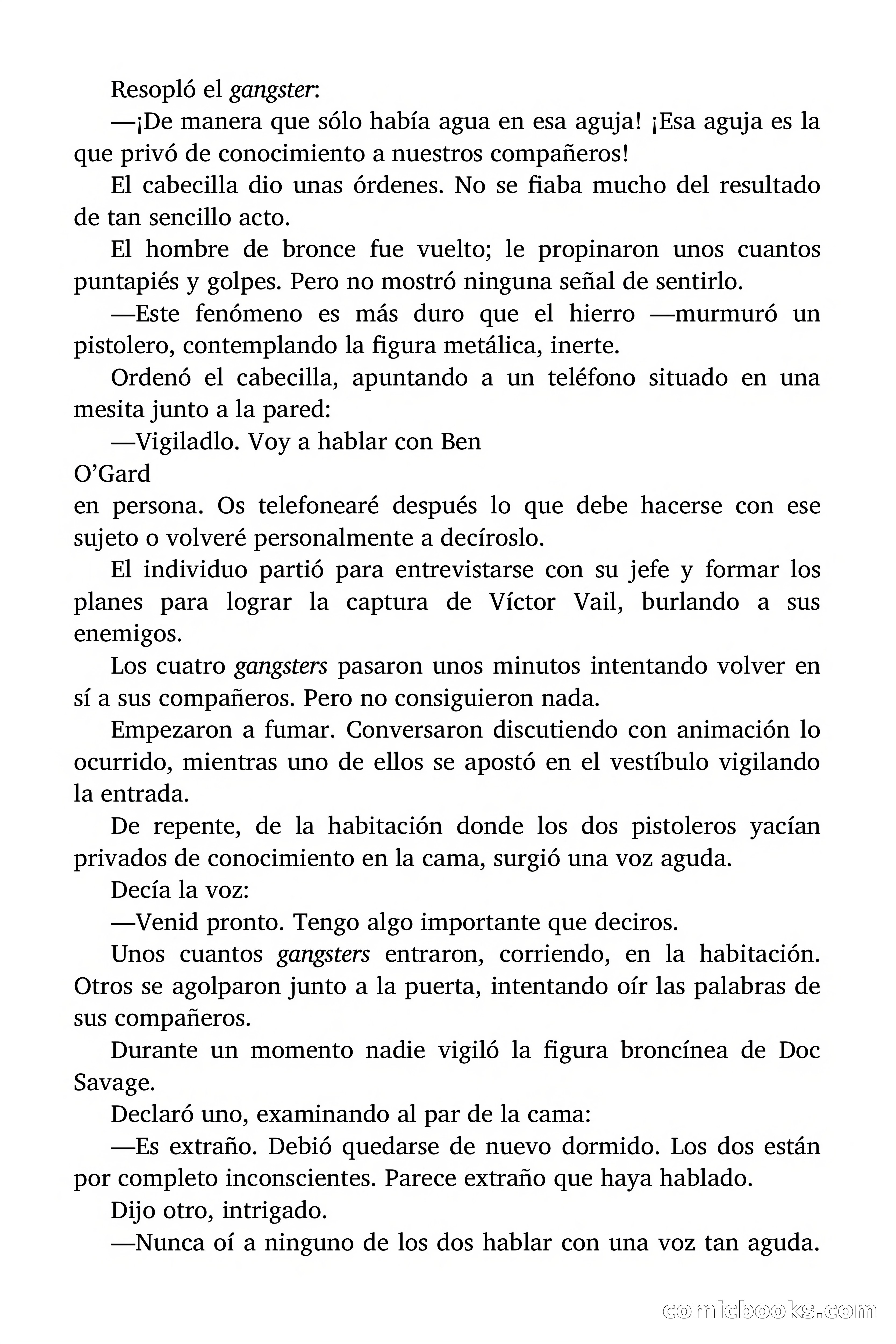Doc Savage: El tesoro del polo — page 38 of 178