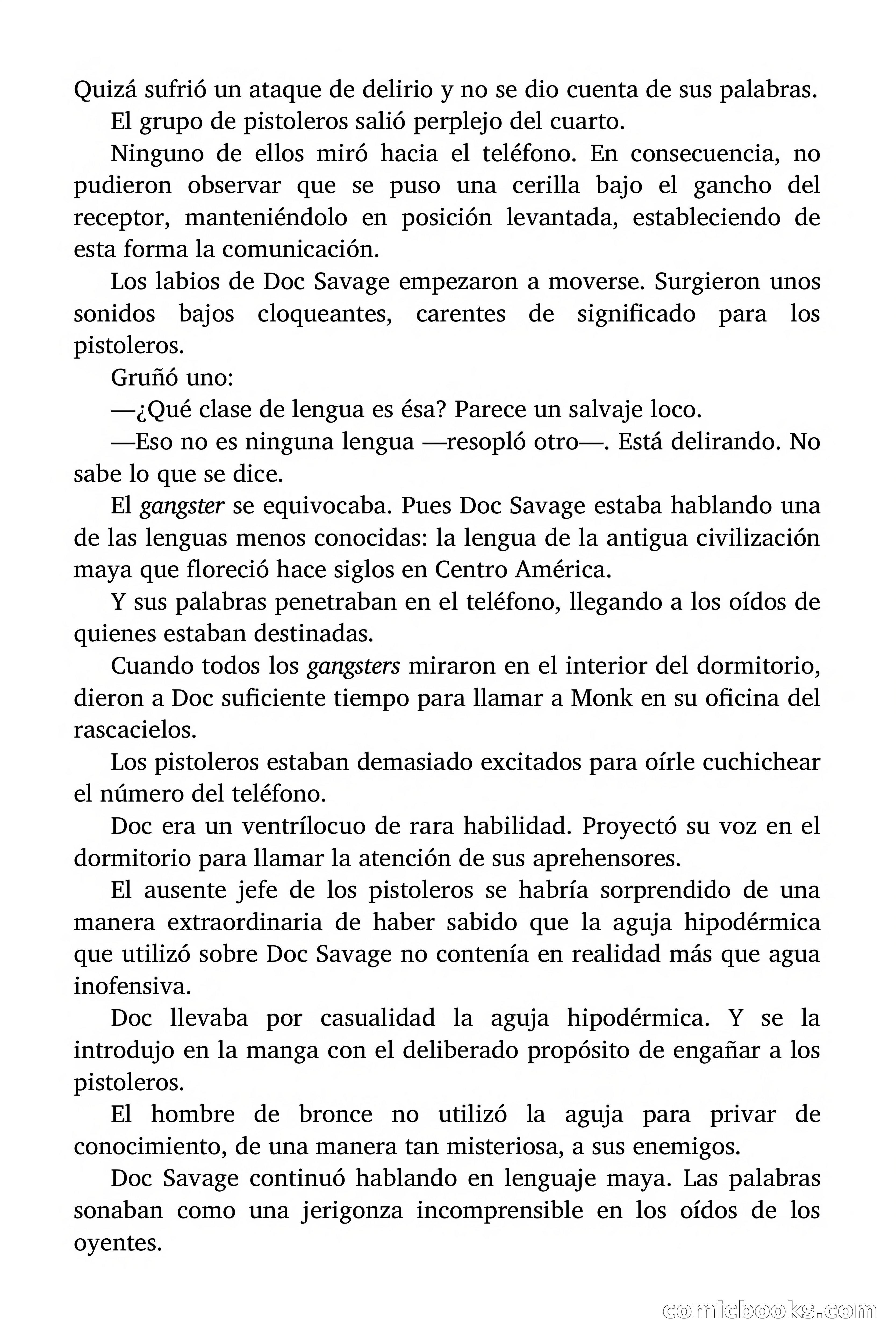 Doc Savage: El tesoro del polo — page 39 of 178
