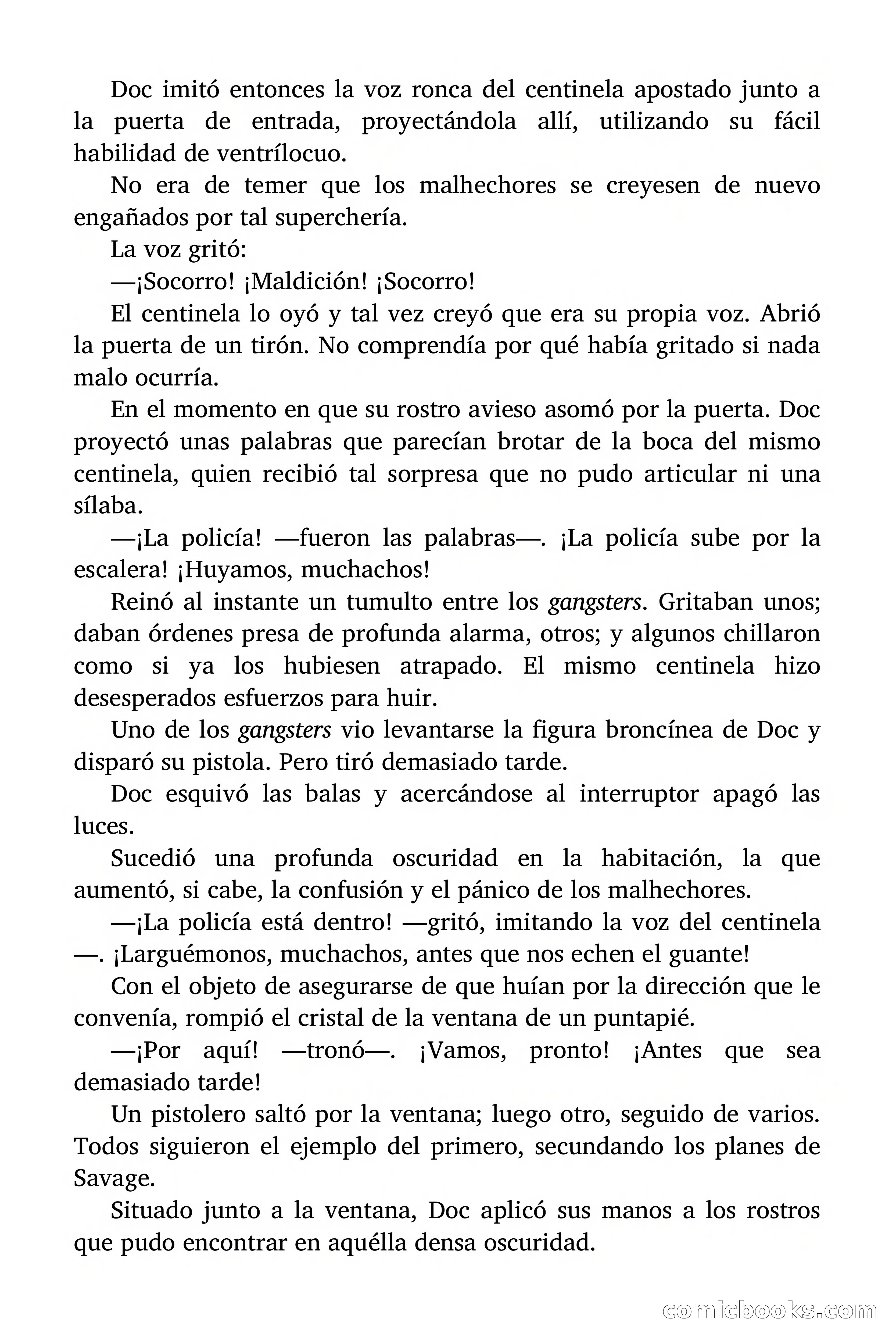 Doc Savage: El tesoro del polo — page 42 of 178