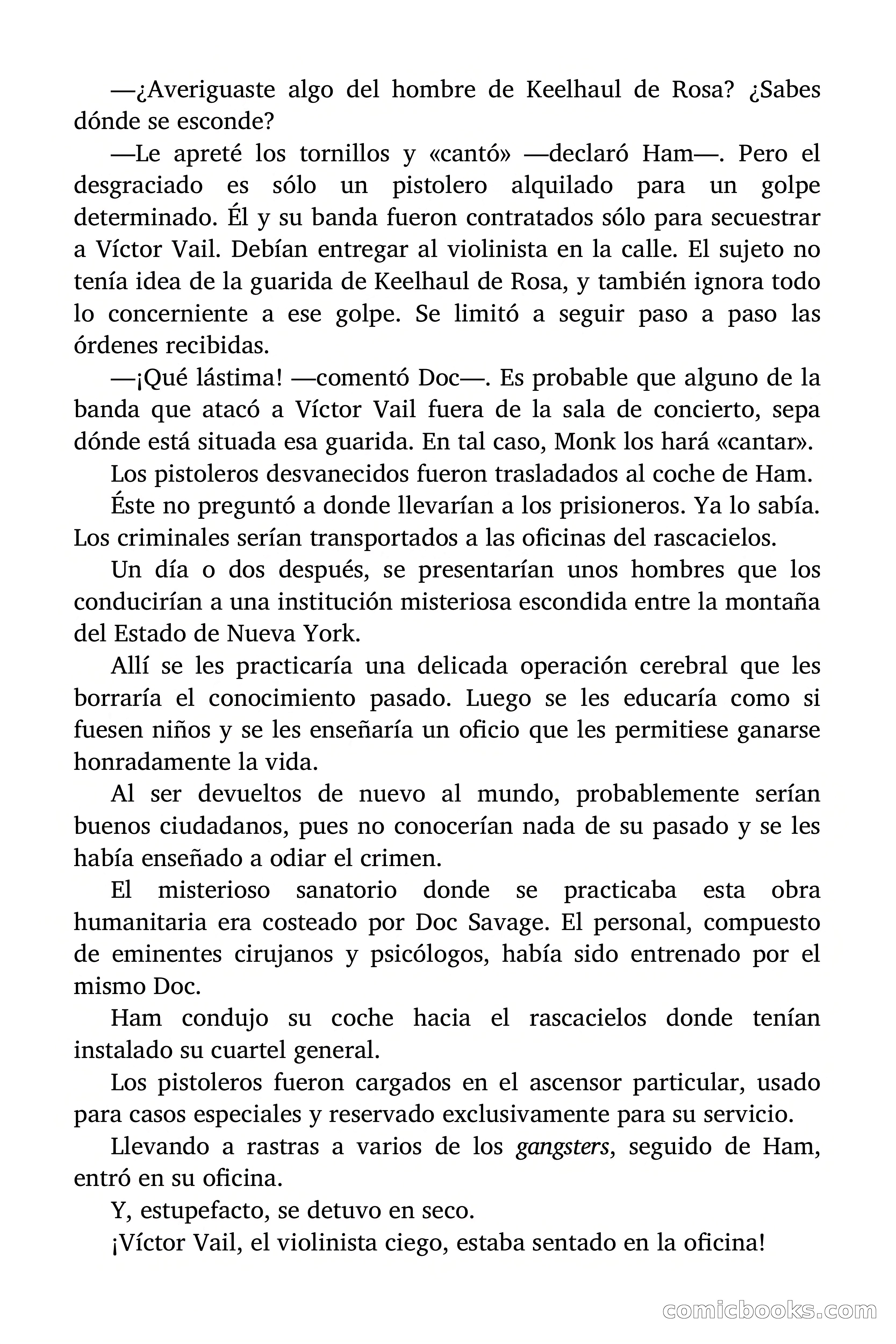 Doc Savage: El tesoro del polo — page 44 of 178