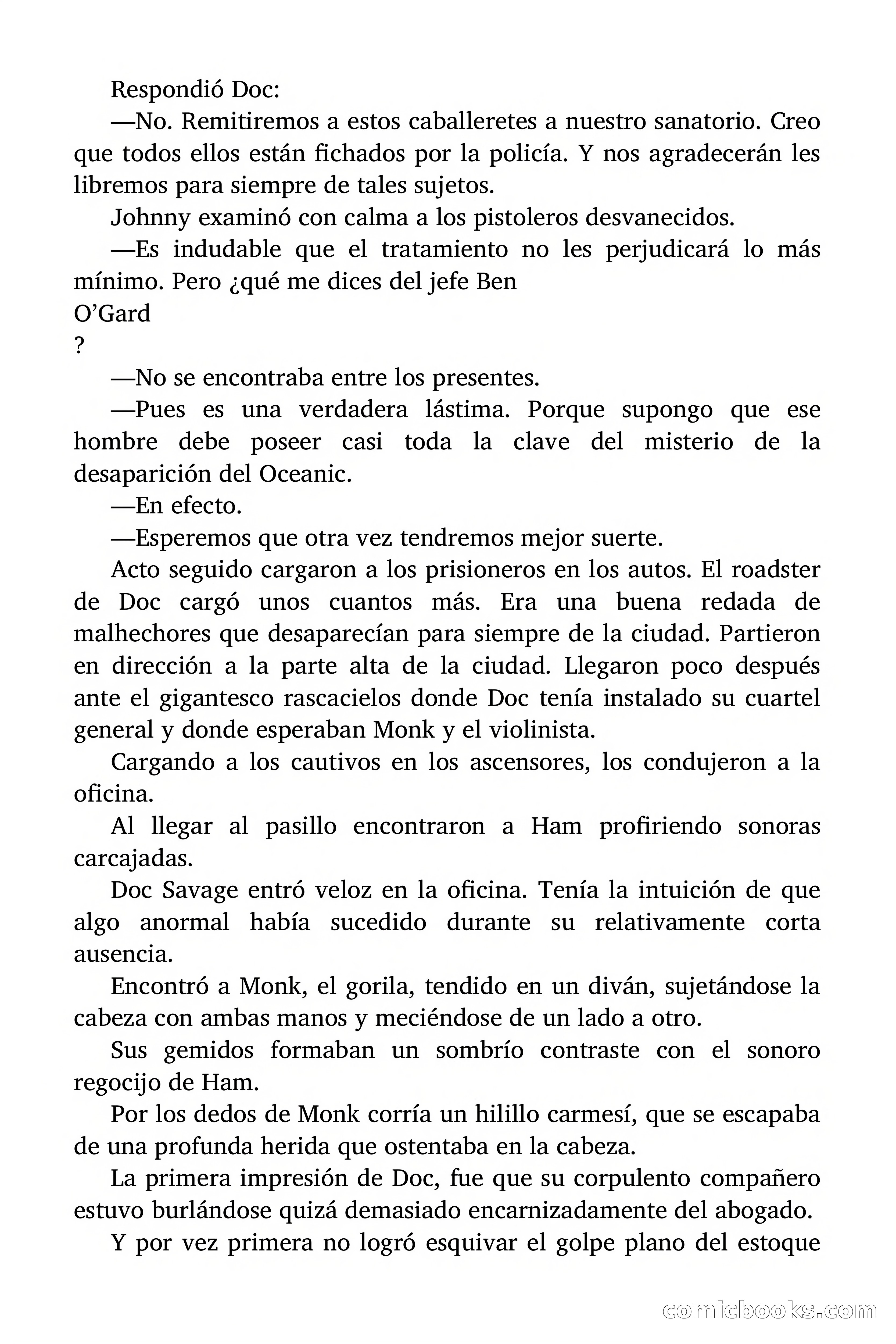 Doc Savage: El tesoro del polo — page 52 of 178