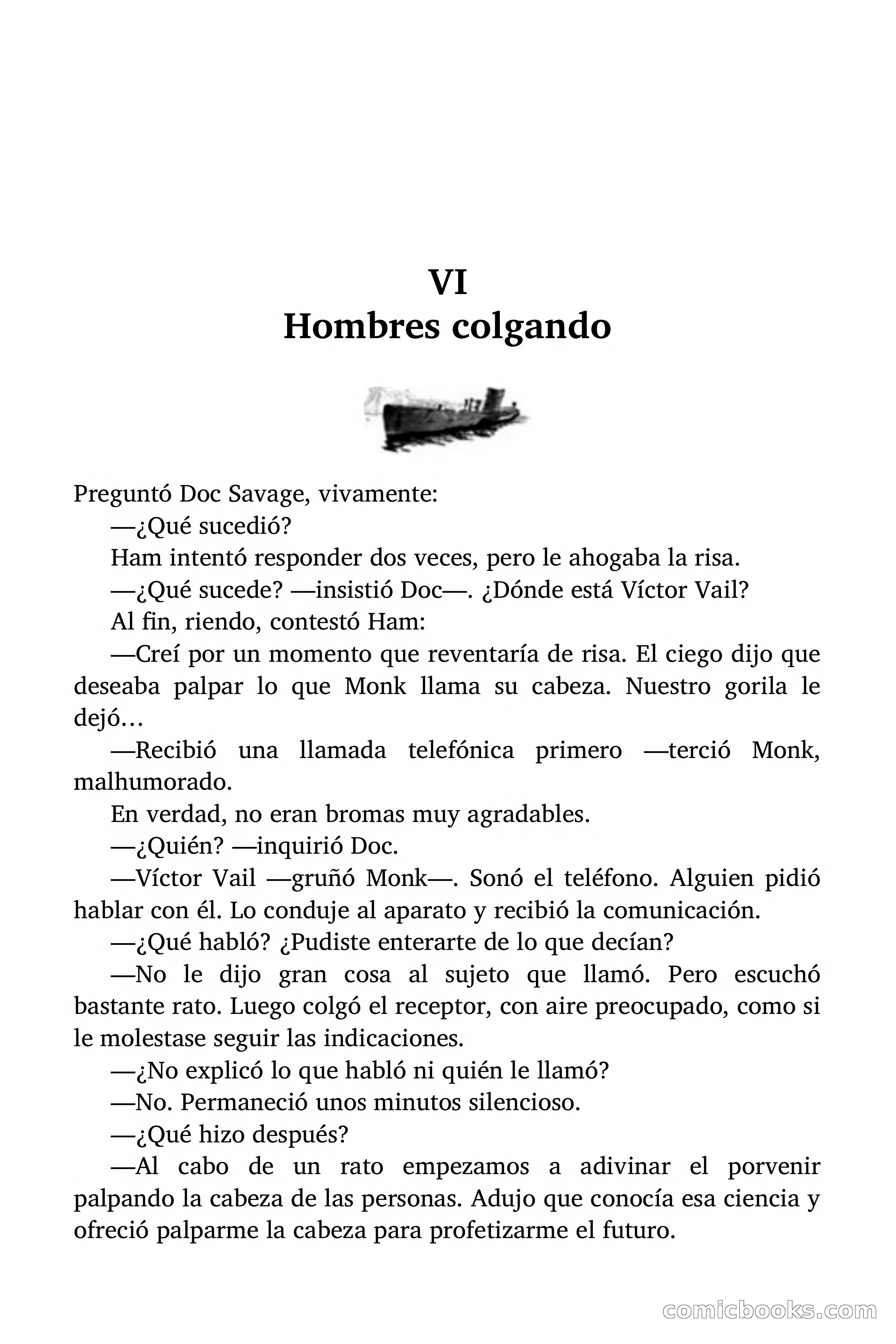 Doc Savage: El tesoro del polo — page 54 of 178