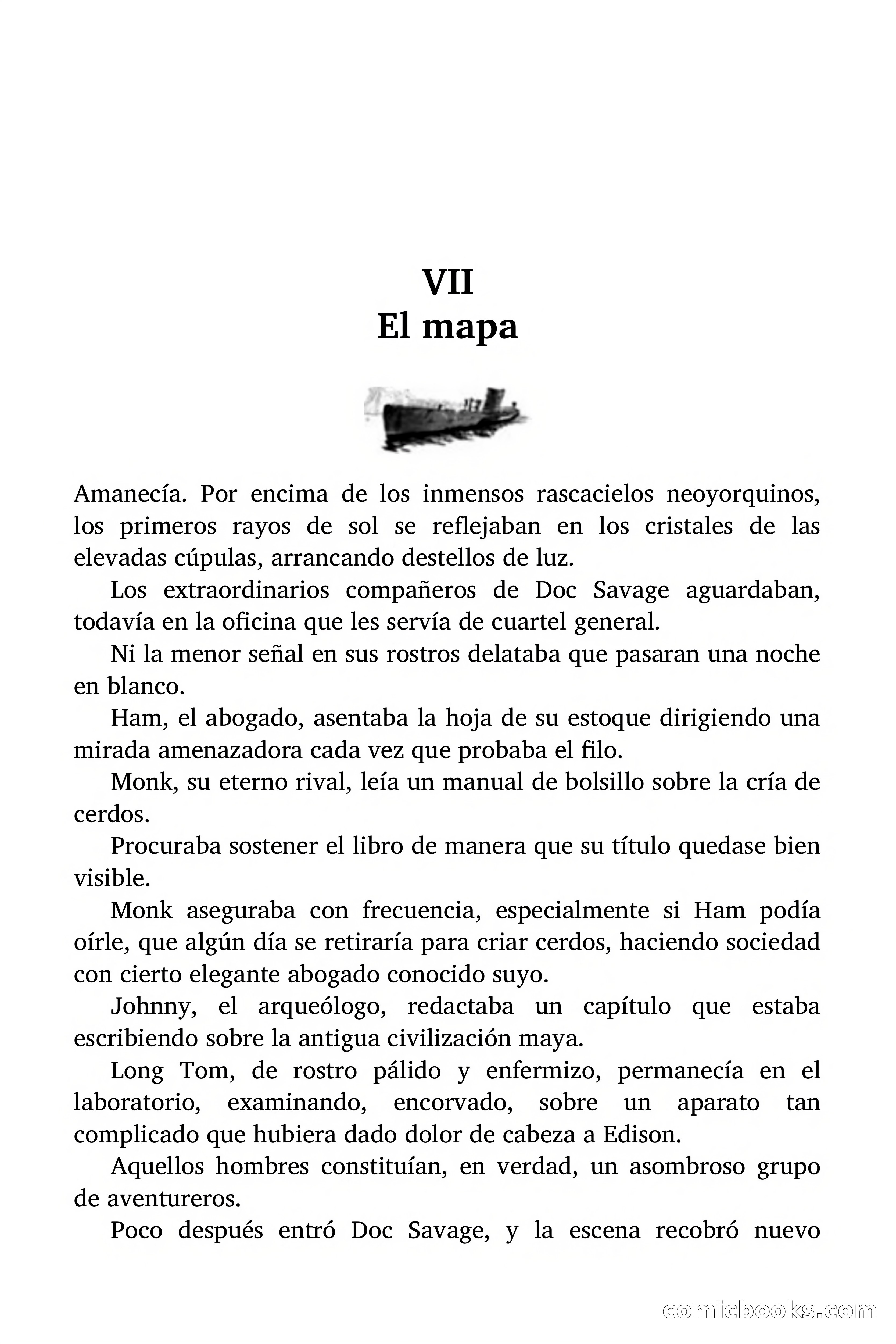 Doc Savage: El tesoro del polo — page 64 of 178