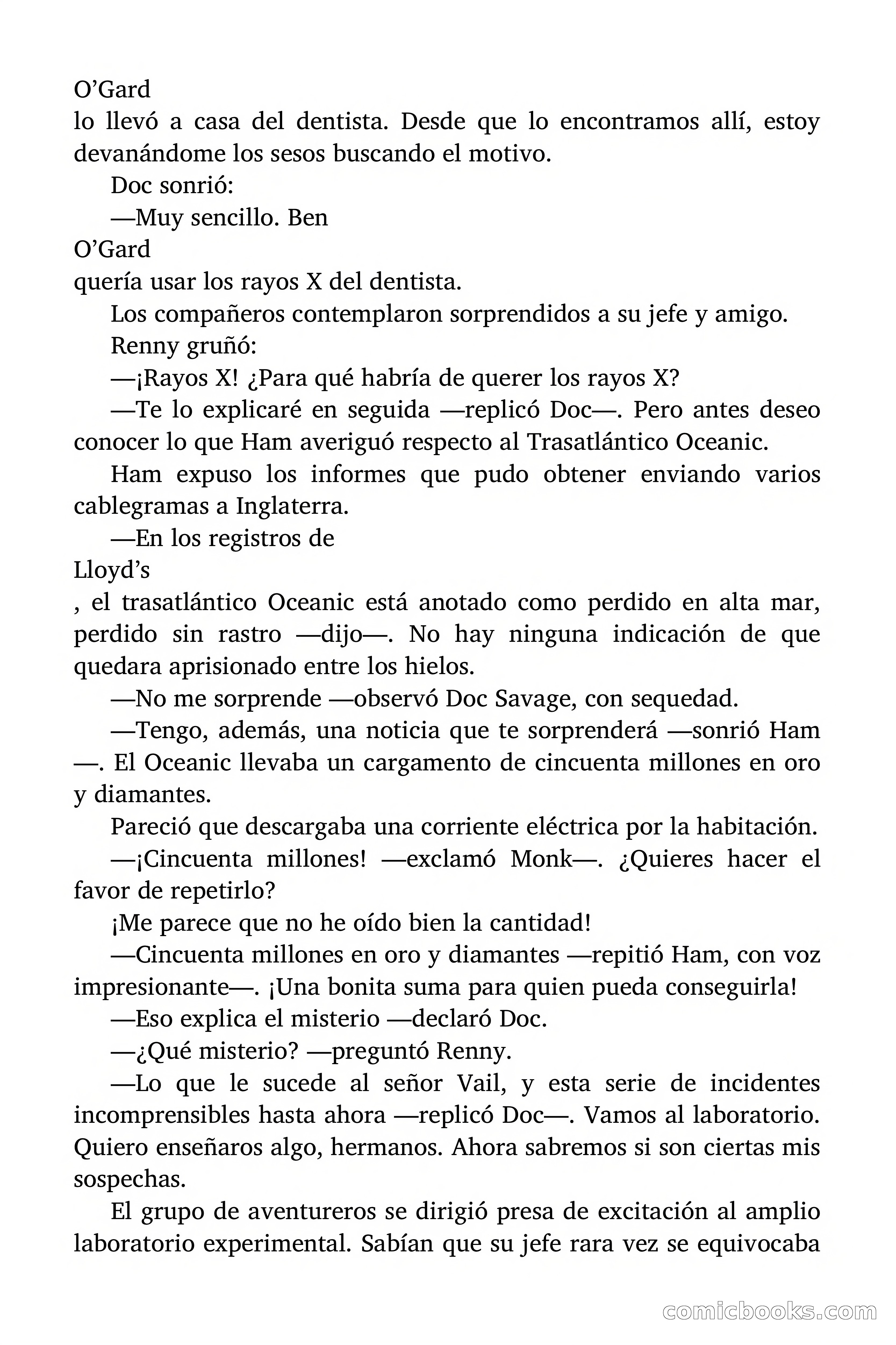 Doc Savage: El tesoro del polo — page 66 of 178