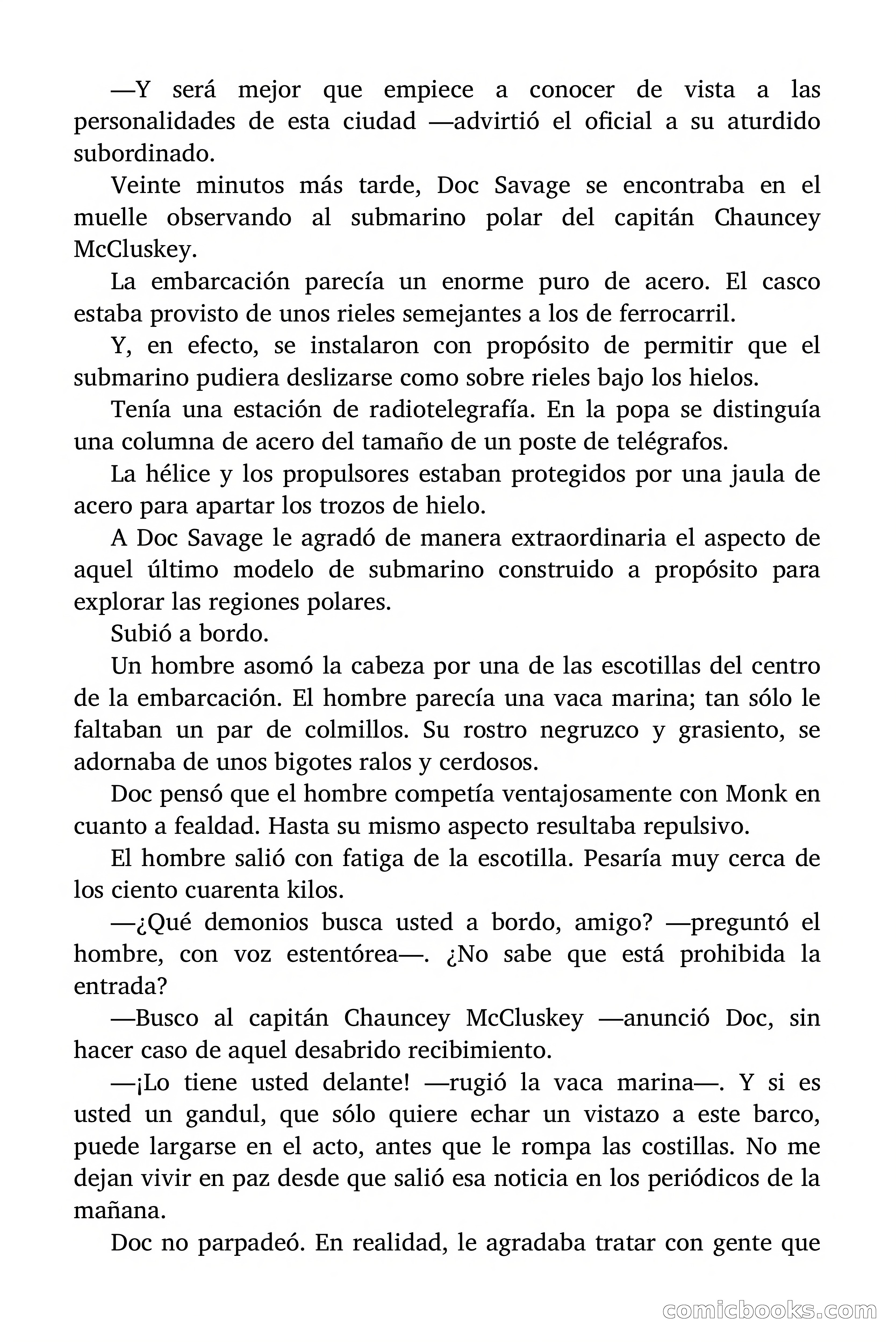 Doc Savage: El tesoro del polo — page 77 of 178