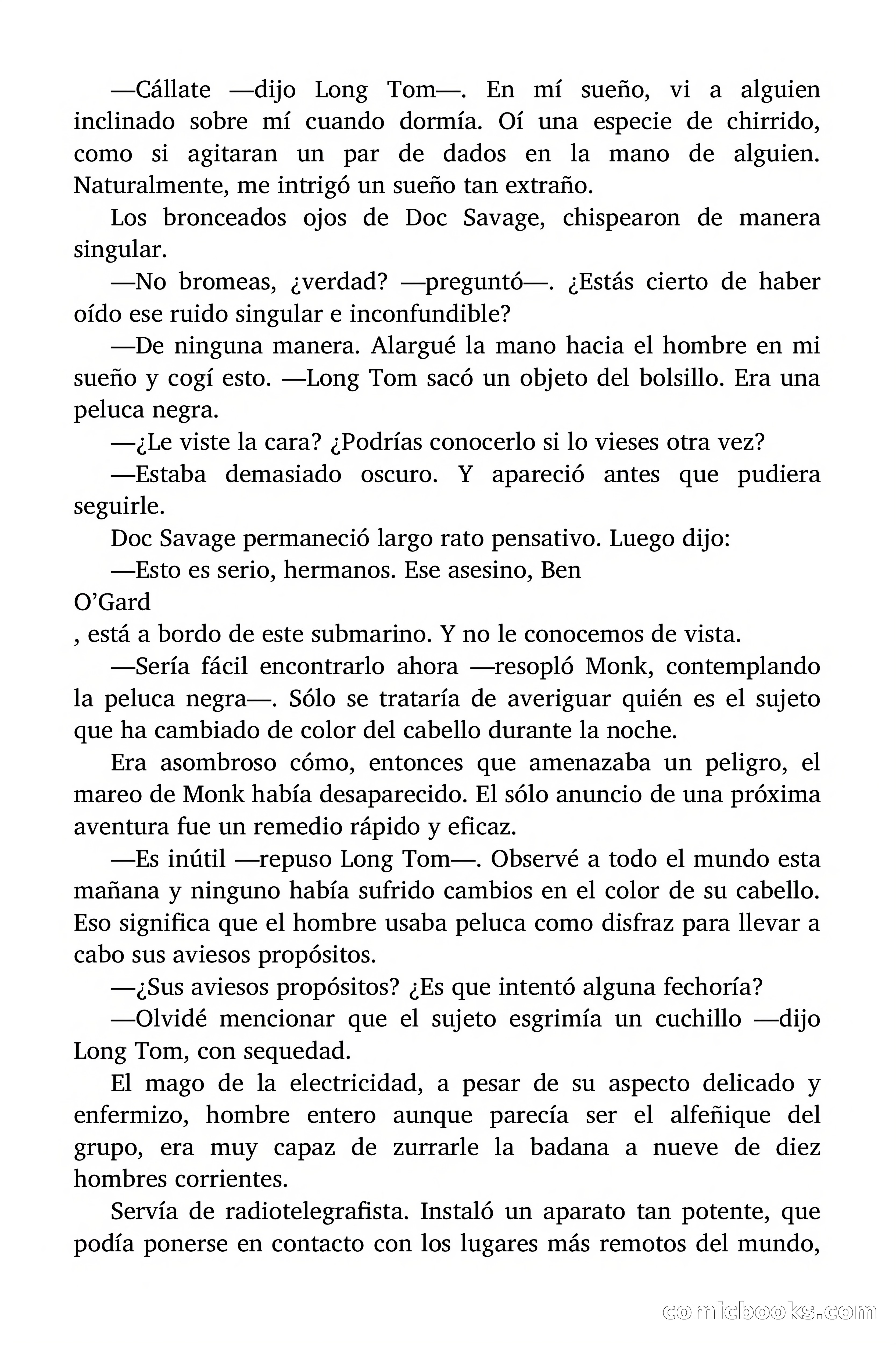 Doc Savage: El tesoro del polo — page 82 of 178