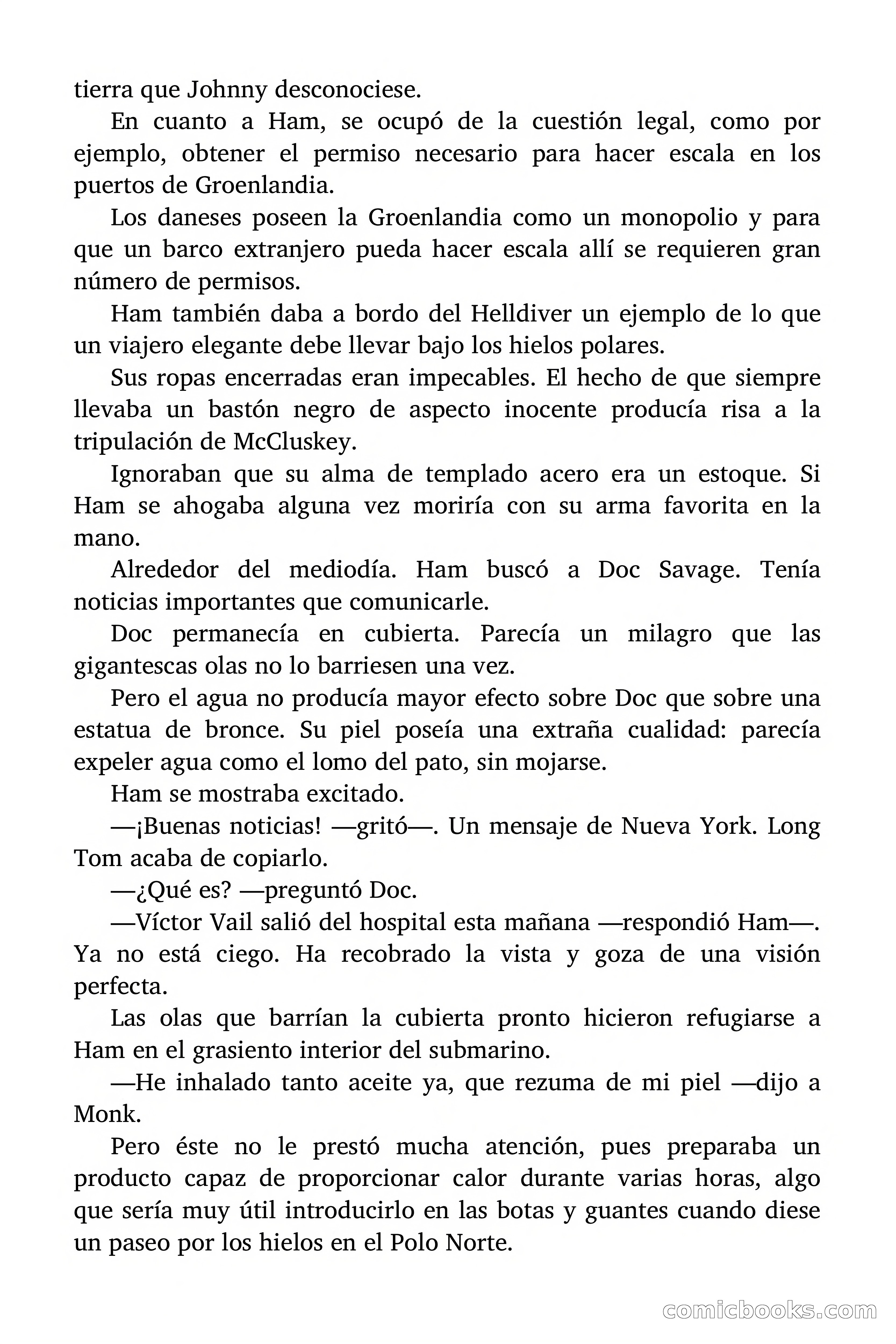 Doc Savage: El tesoro del polo — page 84 of 178