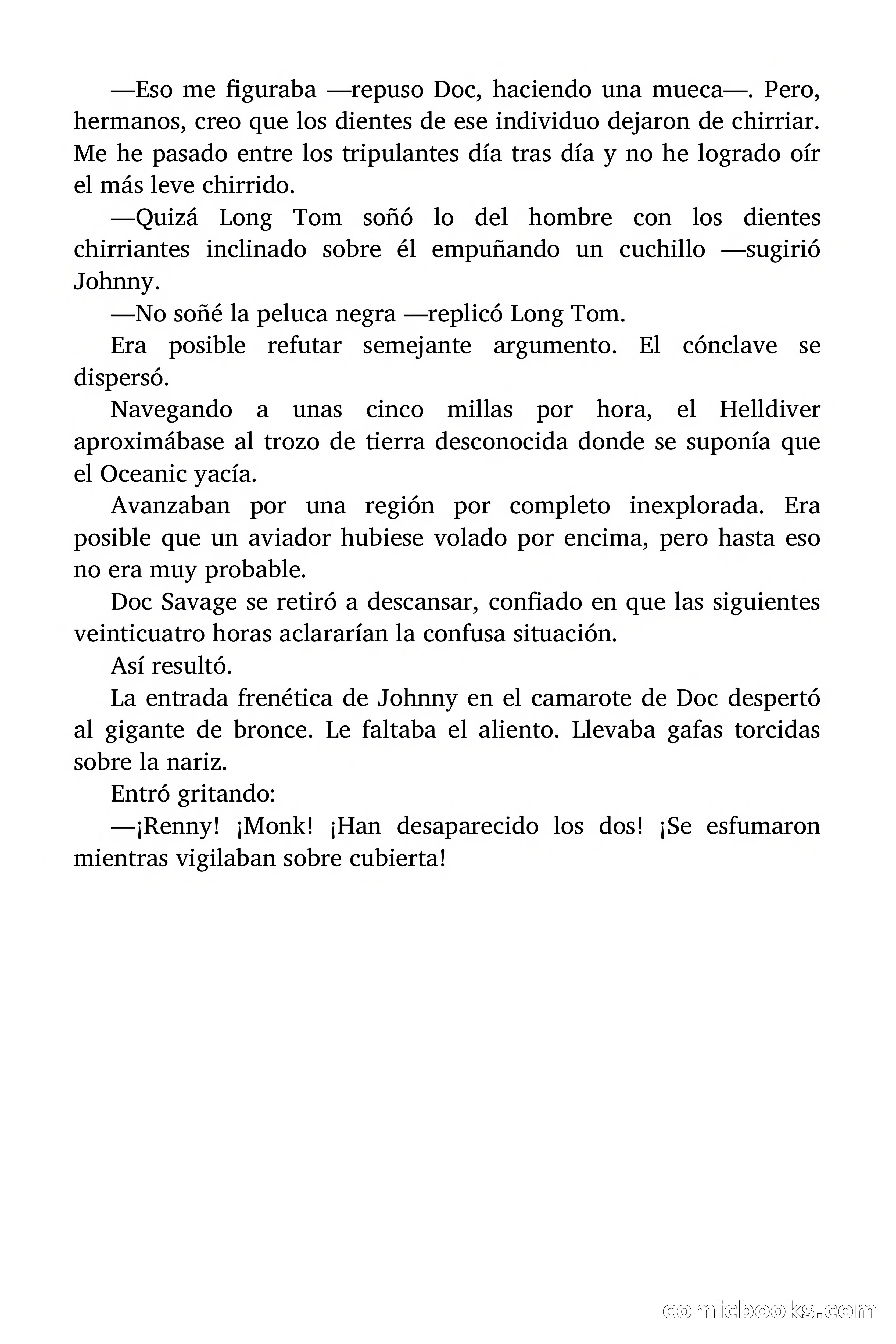 Doc Savage: El tesoro del polo — page 93 of 178