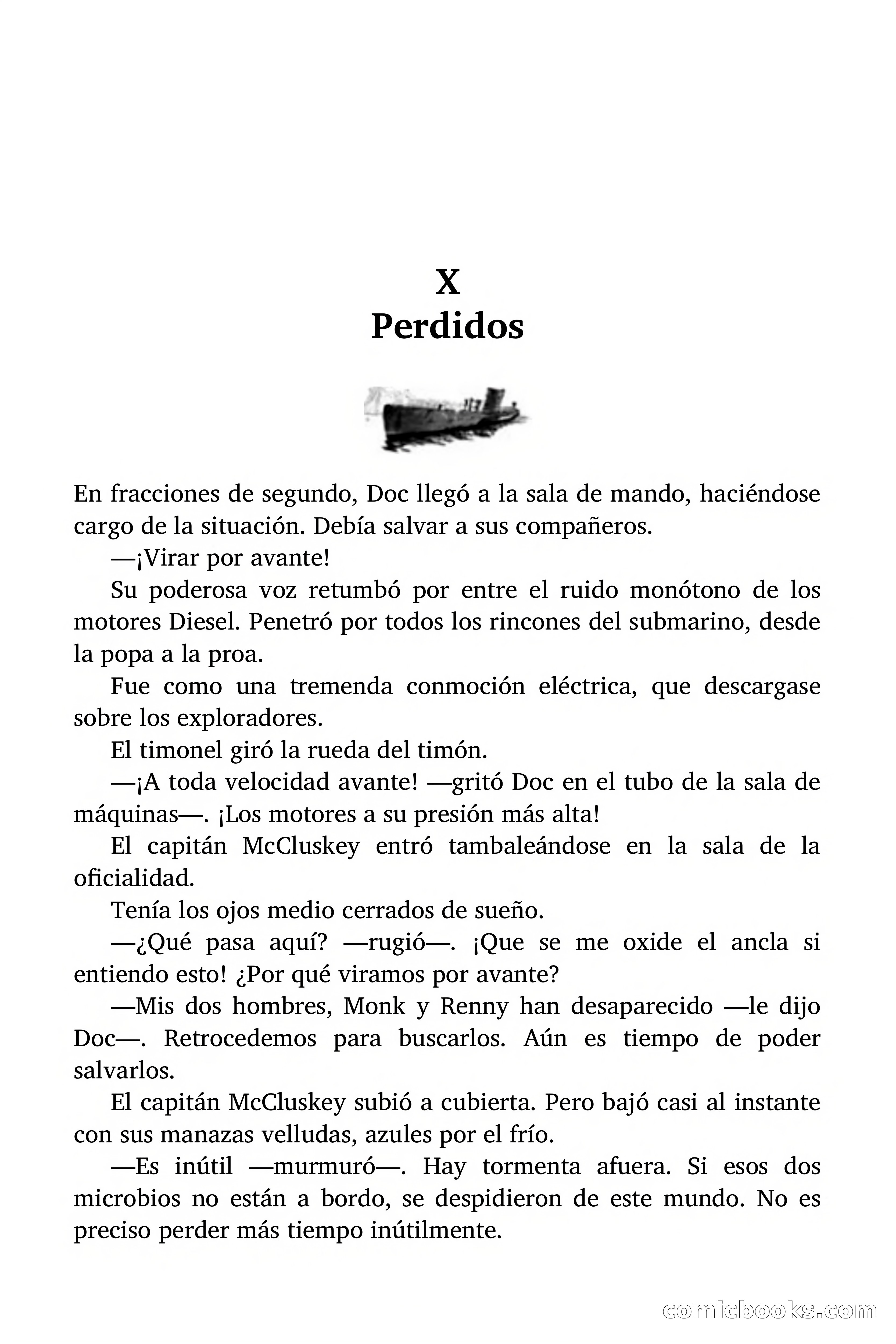 Doc Savage: El tesoro del polo — page 94 of 178