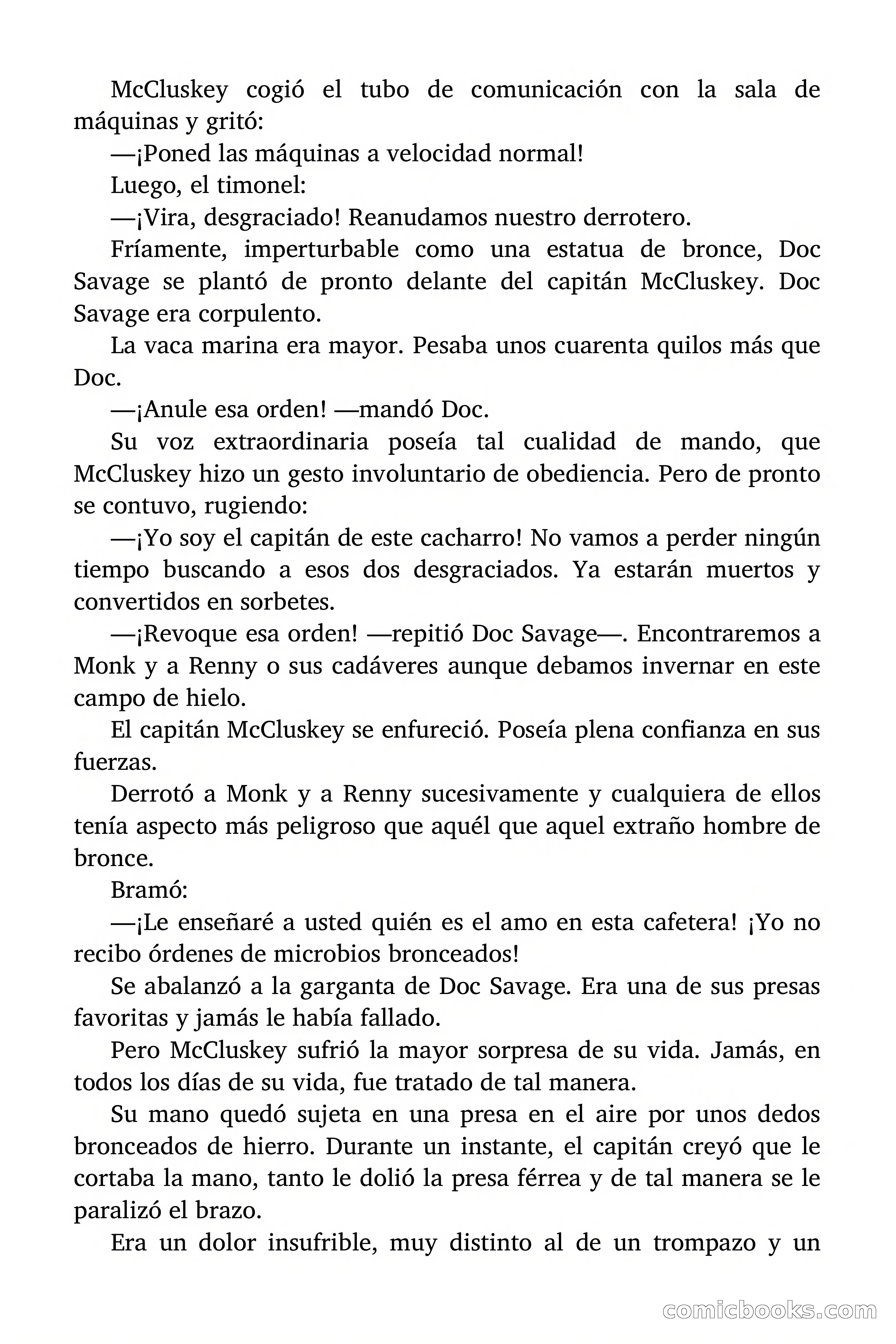 Doc Savage: El tesoro del polo — page 95 of 178