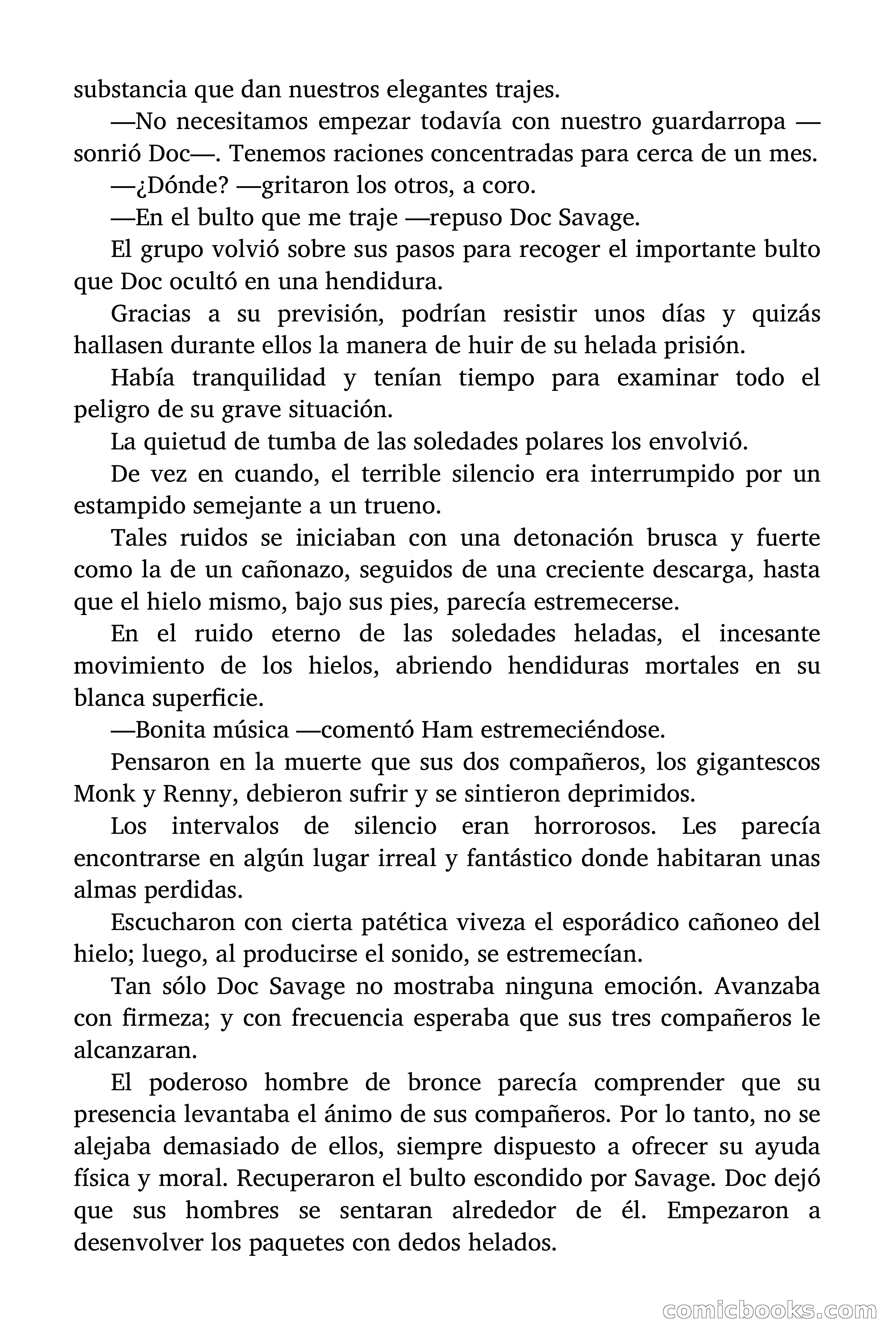Doc Savage: El tesoro del polo — page 103 of 178