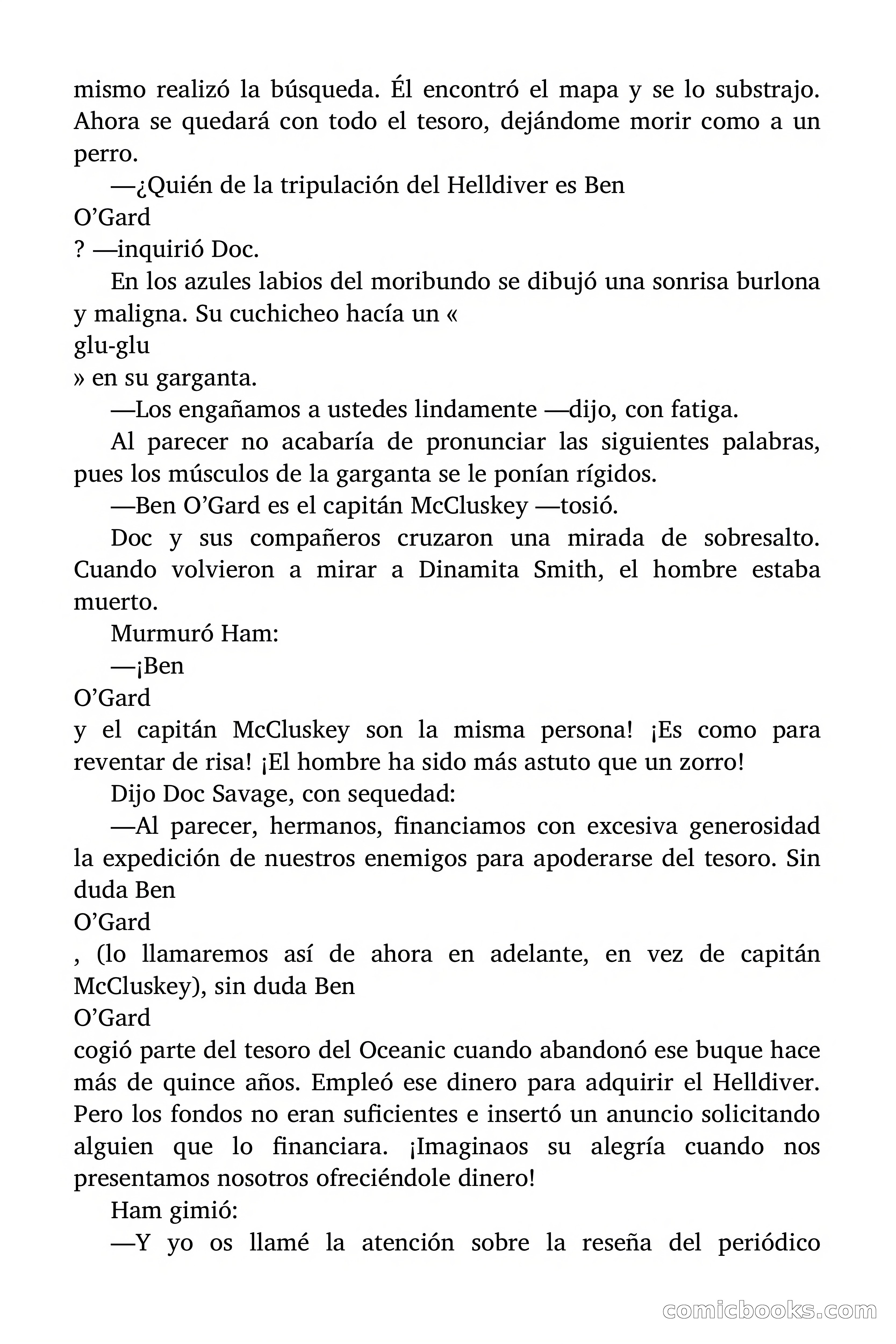 Doc Savage: El tesoro del polo — page 106 of 178