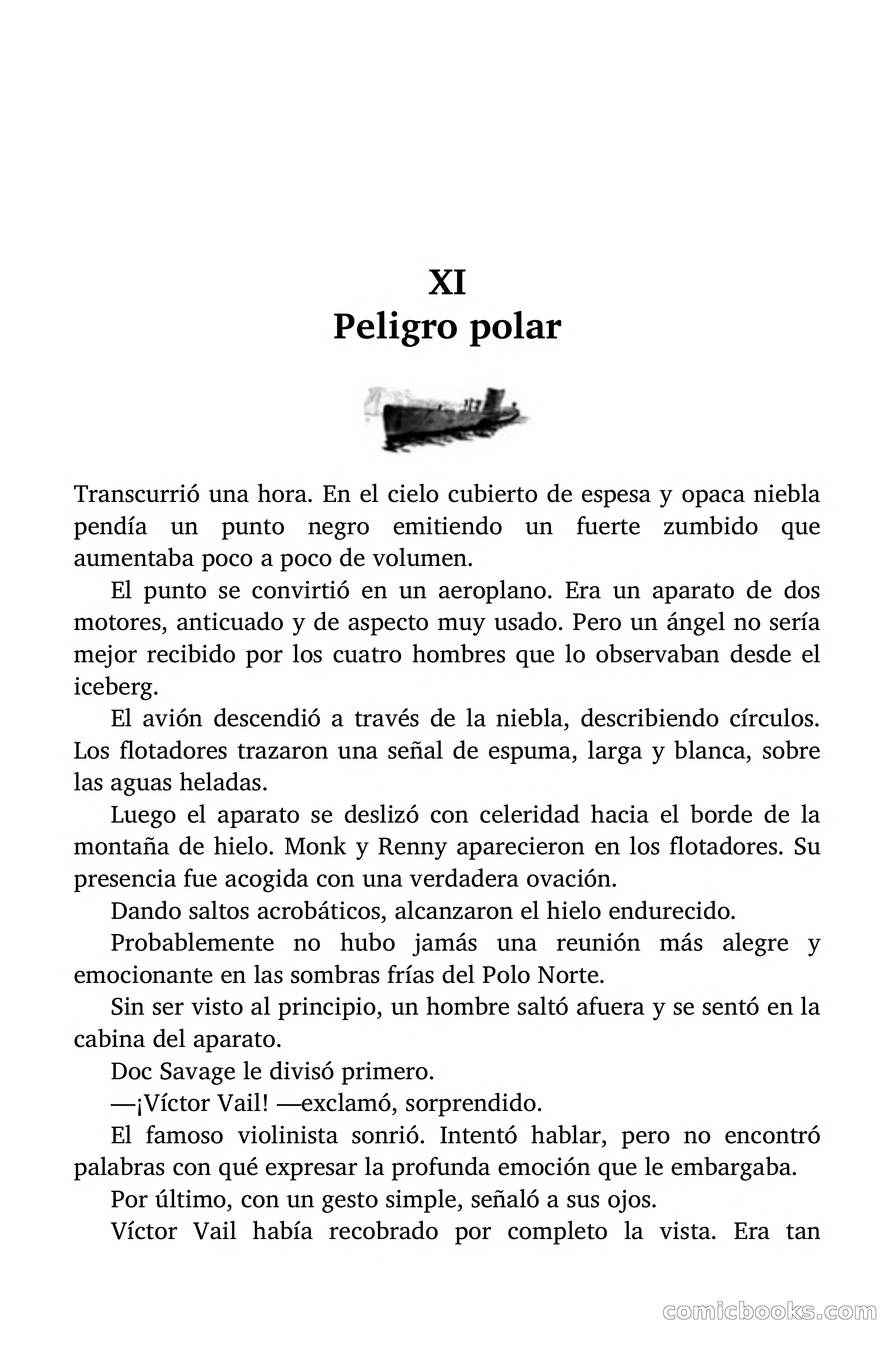 Doc Savage: El tesoro del polo — page 109 of 178