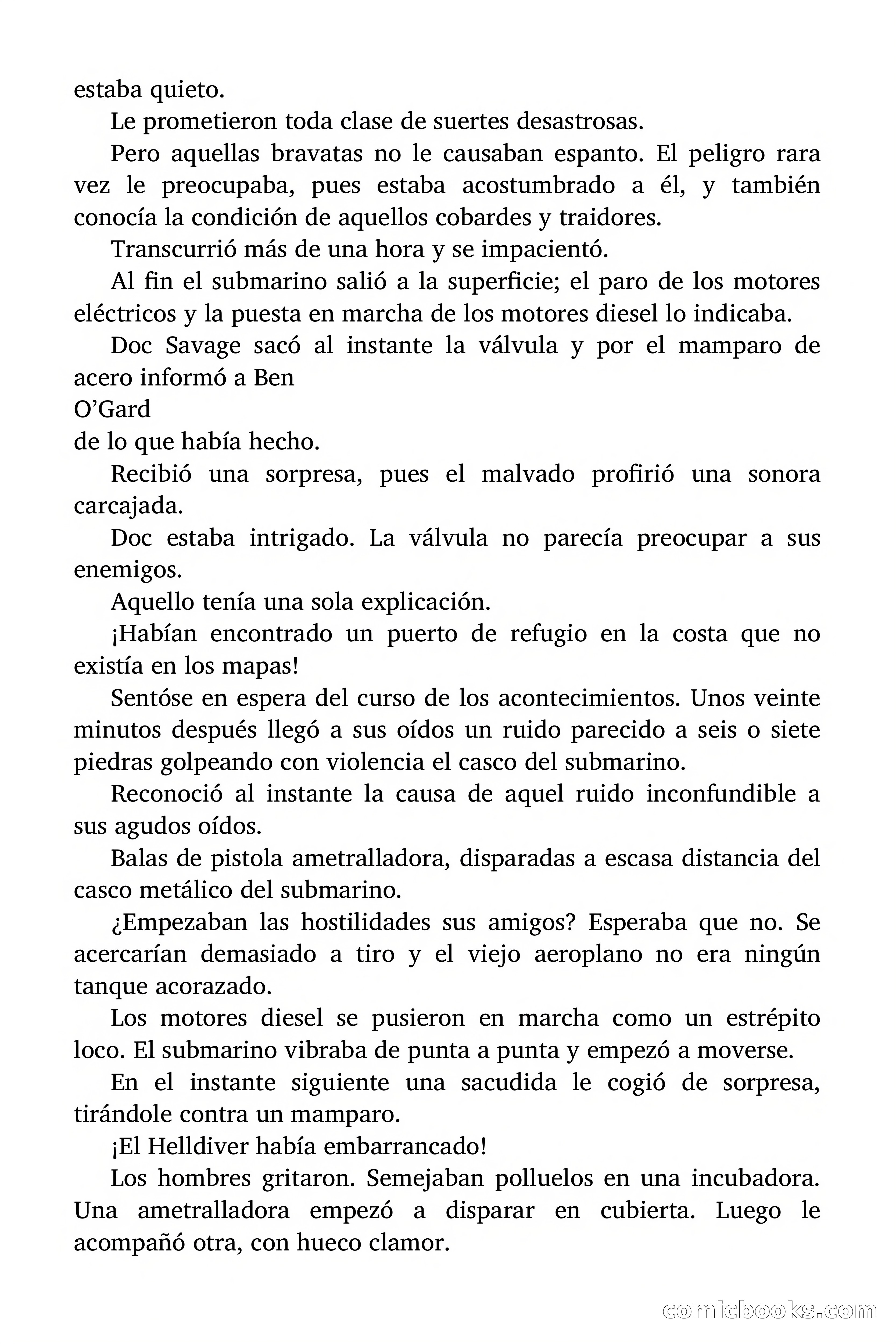 Doc Savage: El tesoro del polo — page 117 of 178