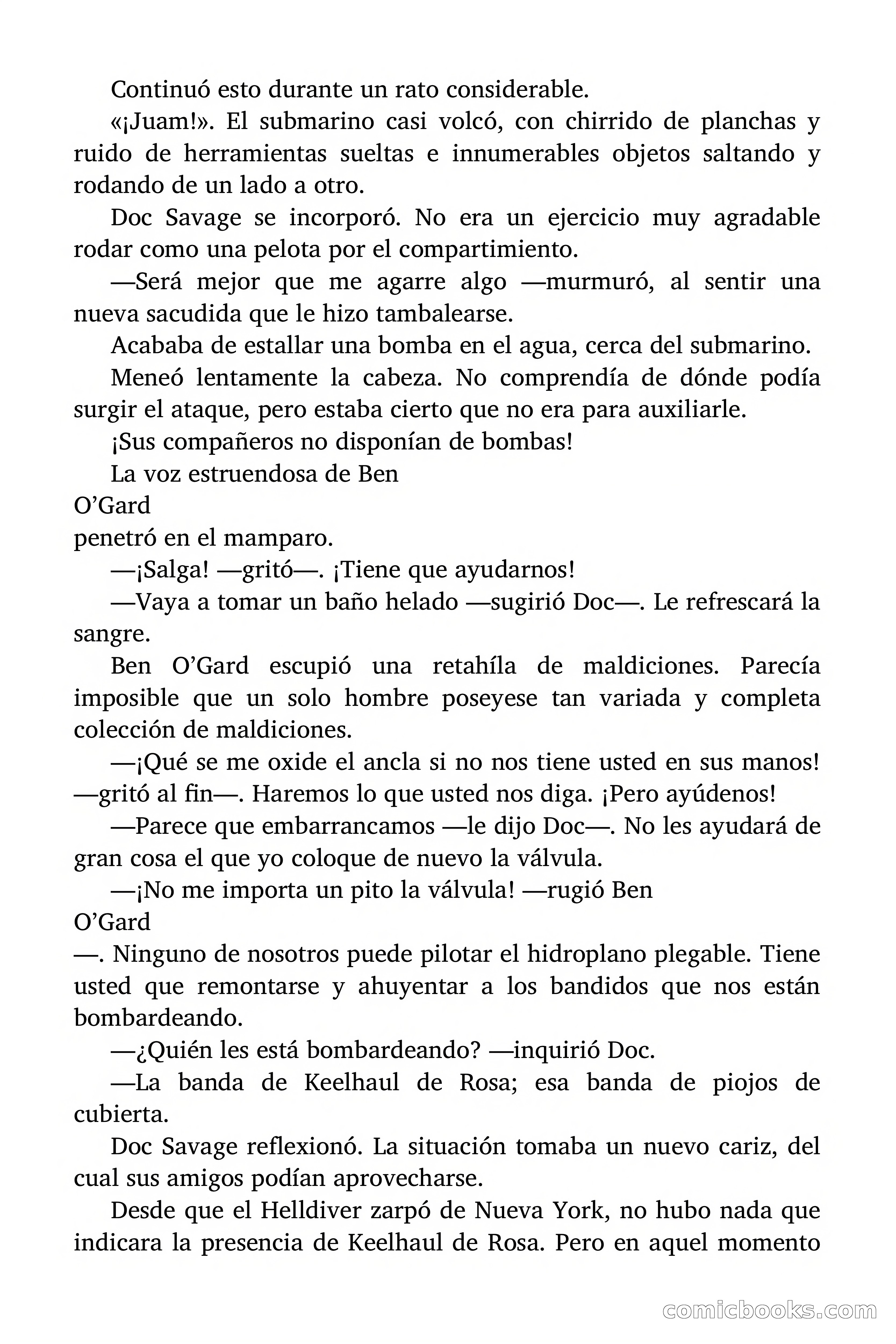 Doc Savage: El tesoro del polo — page 118 of 178