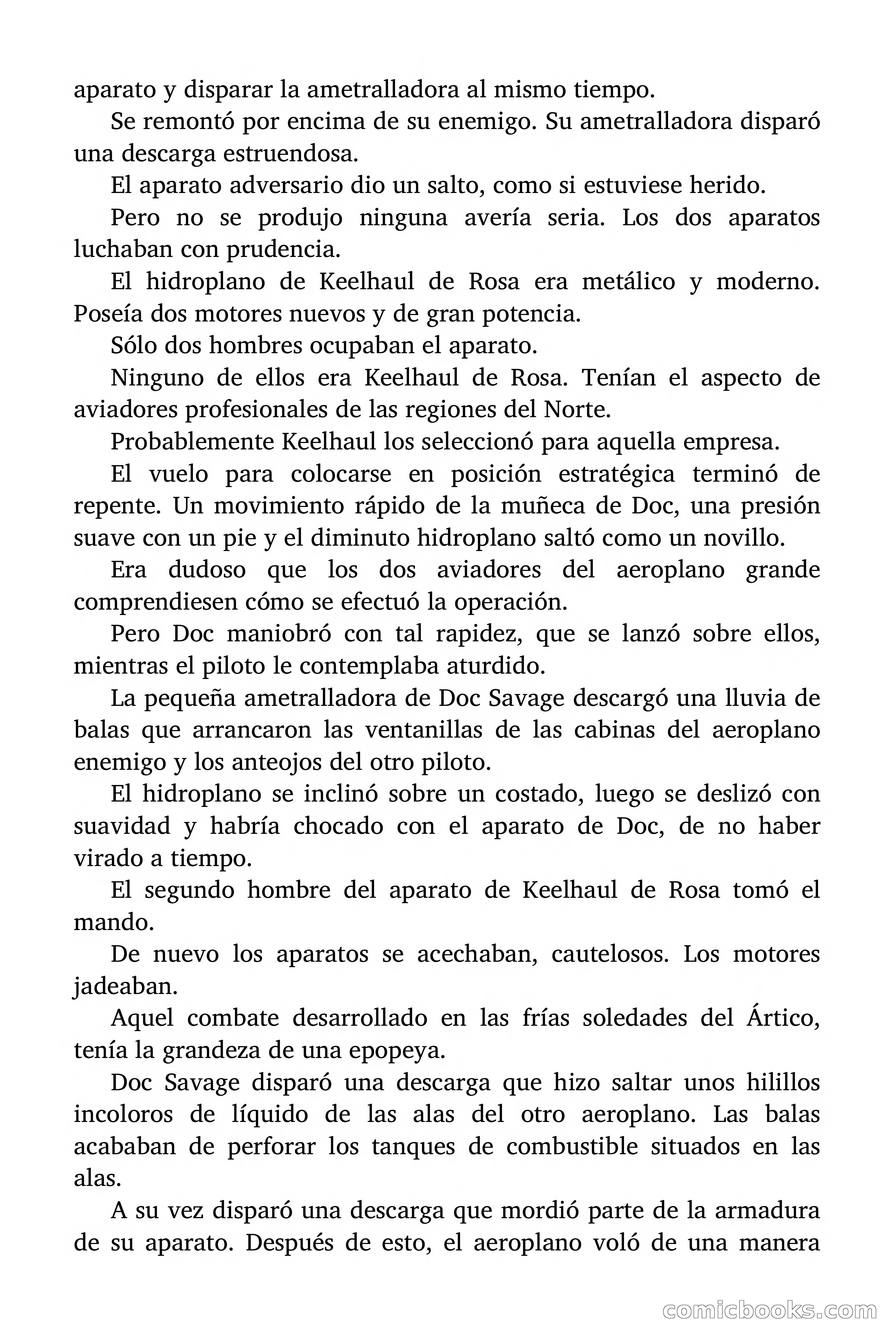 Doc Savage: El tesoro del polo — page 122 of 178