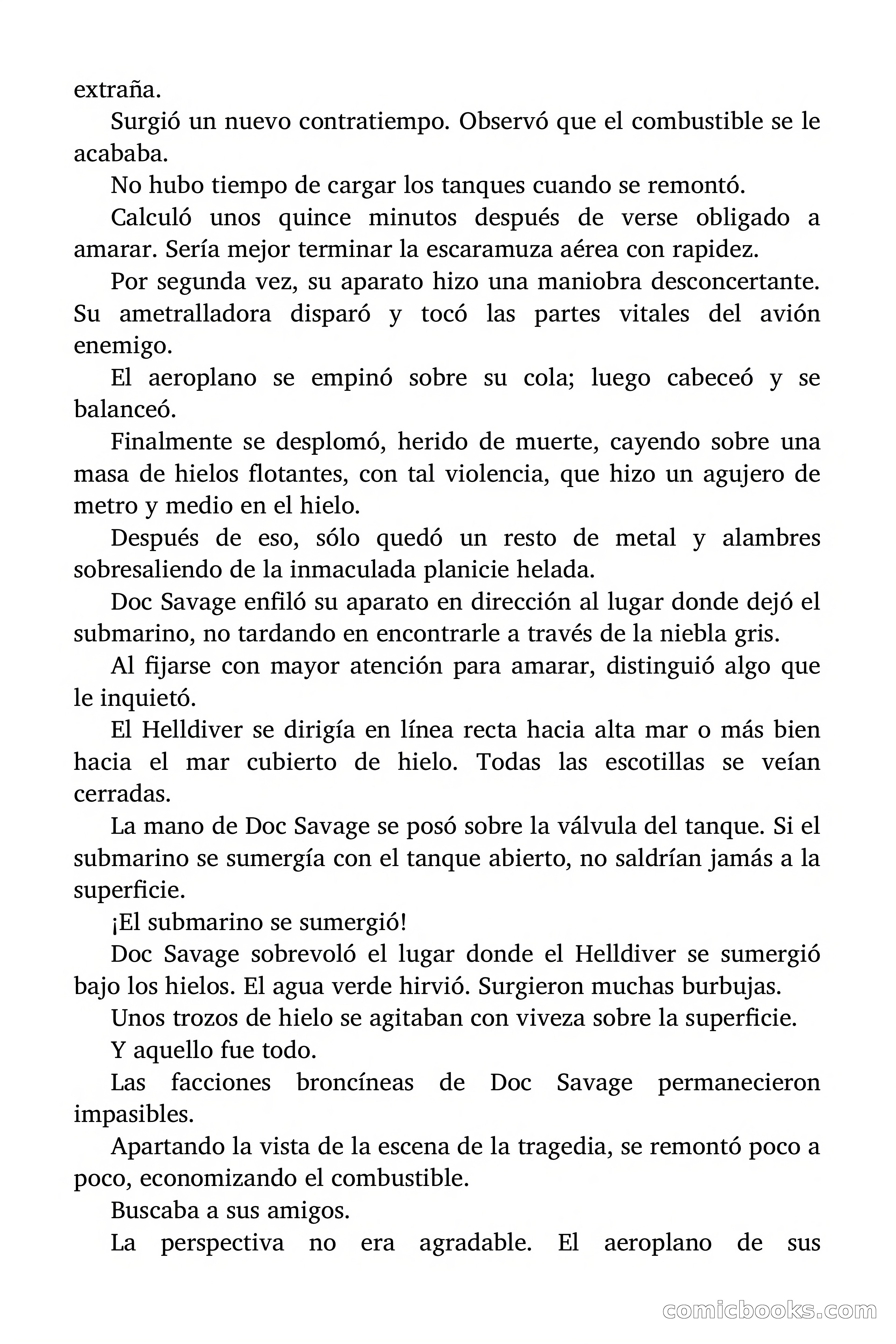 Doc Savage: El tesoro del polo — page 123 of 178