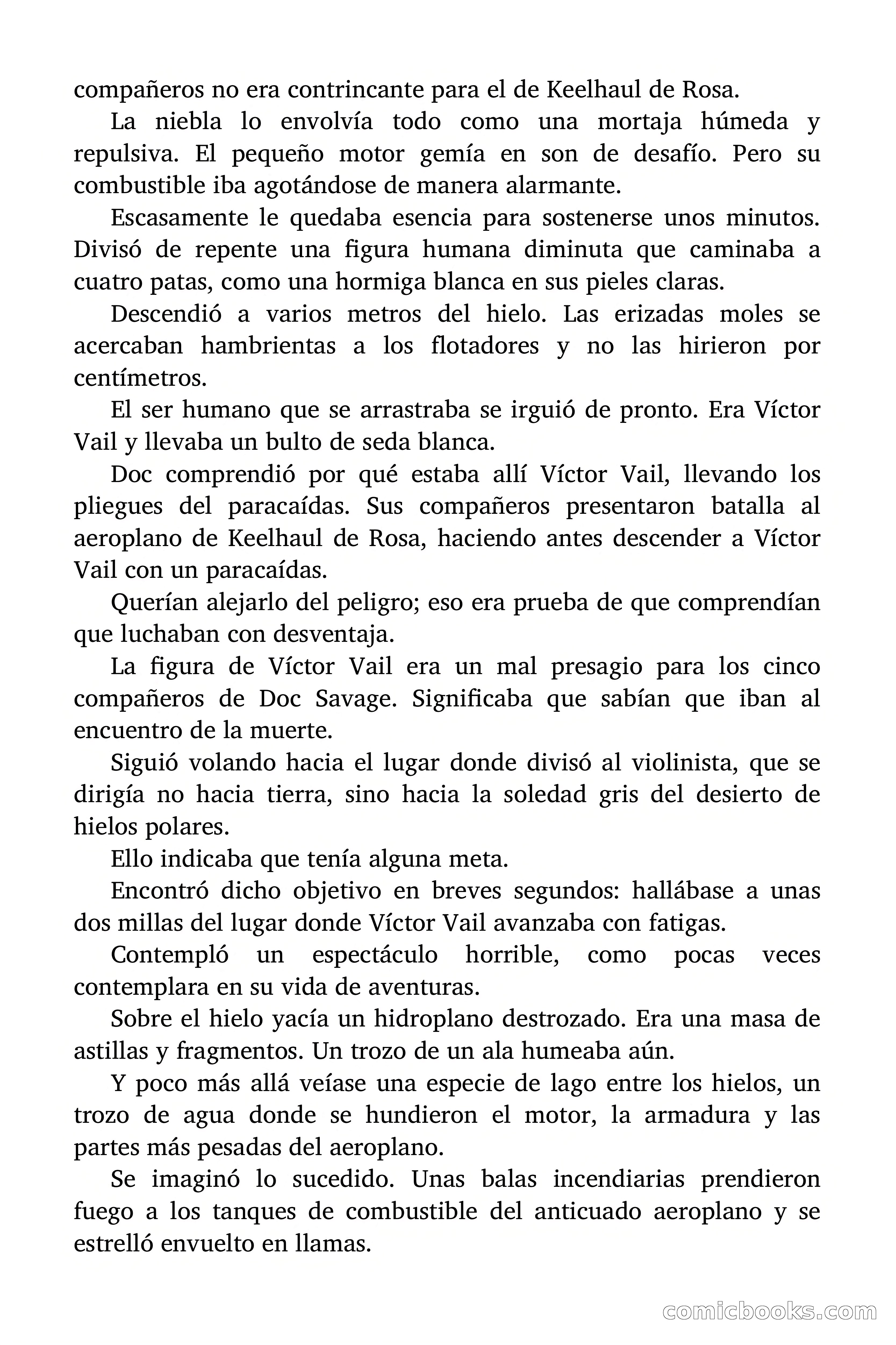 Doc Savage: El tesoro del polo — page 124 of 178