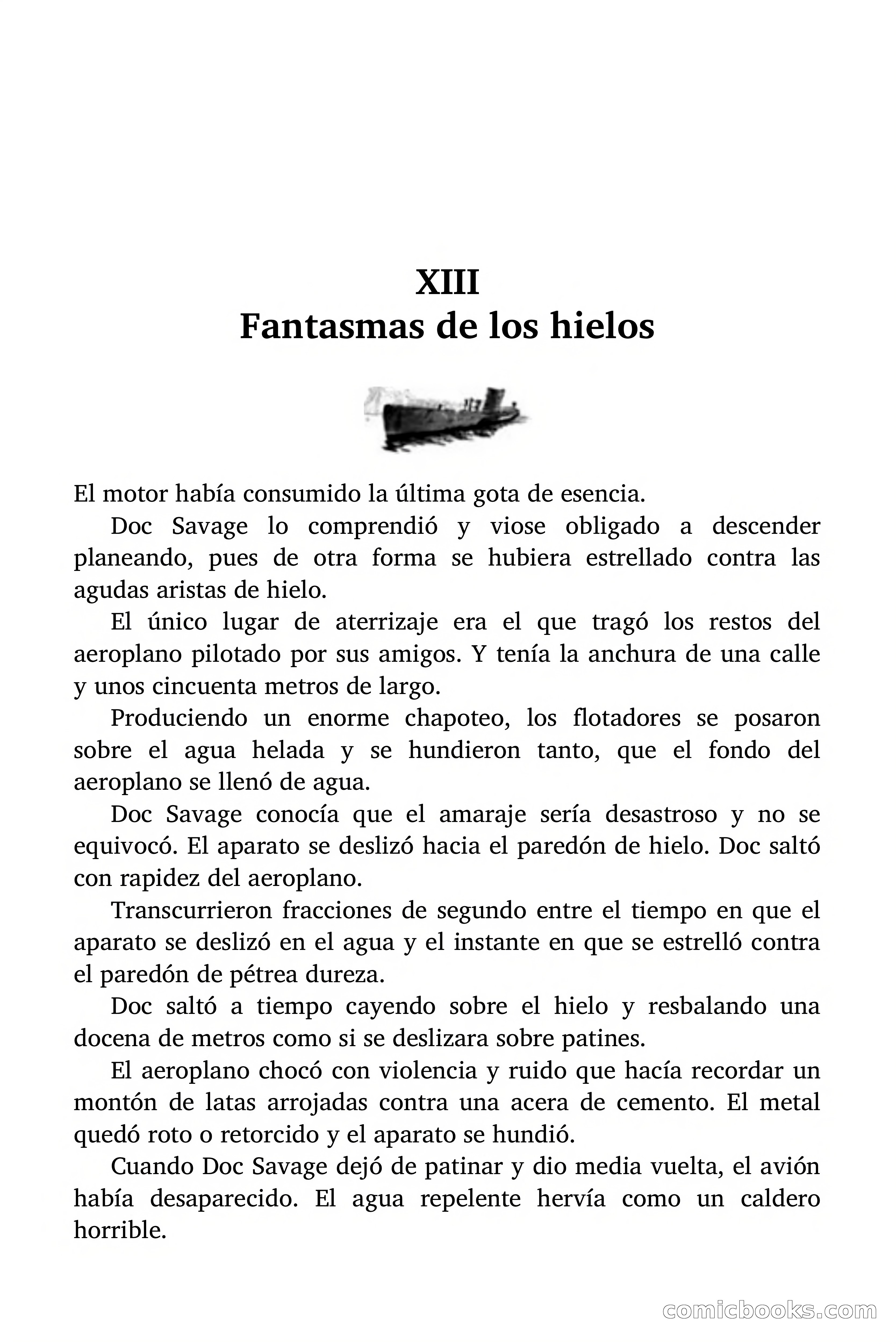 Doc Savage: El tesoro del polo — page 126 of 178