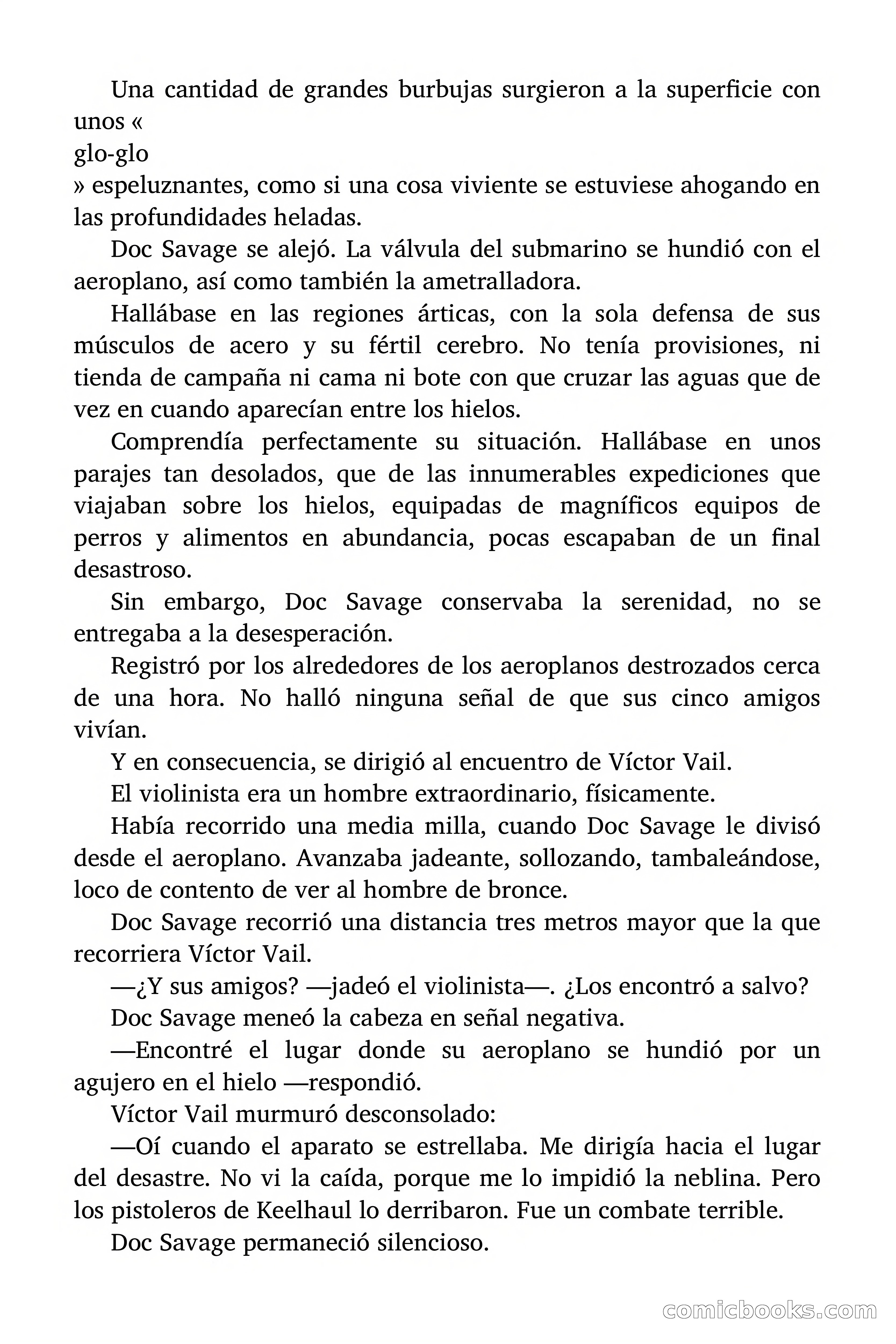 Doc Savage: El tesoro del polo — page 127 of 178