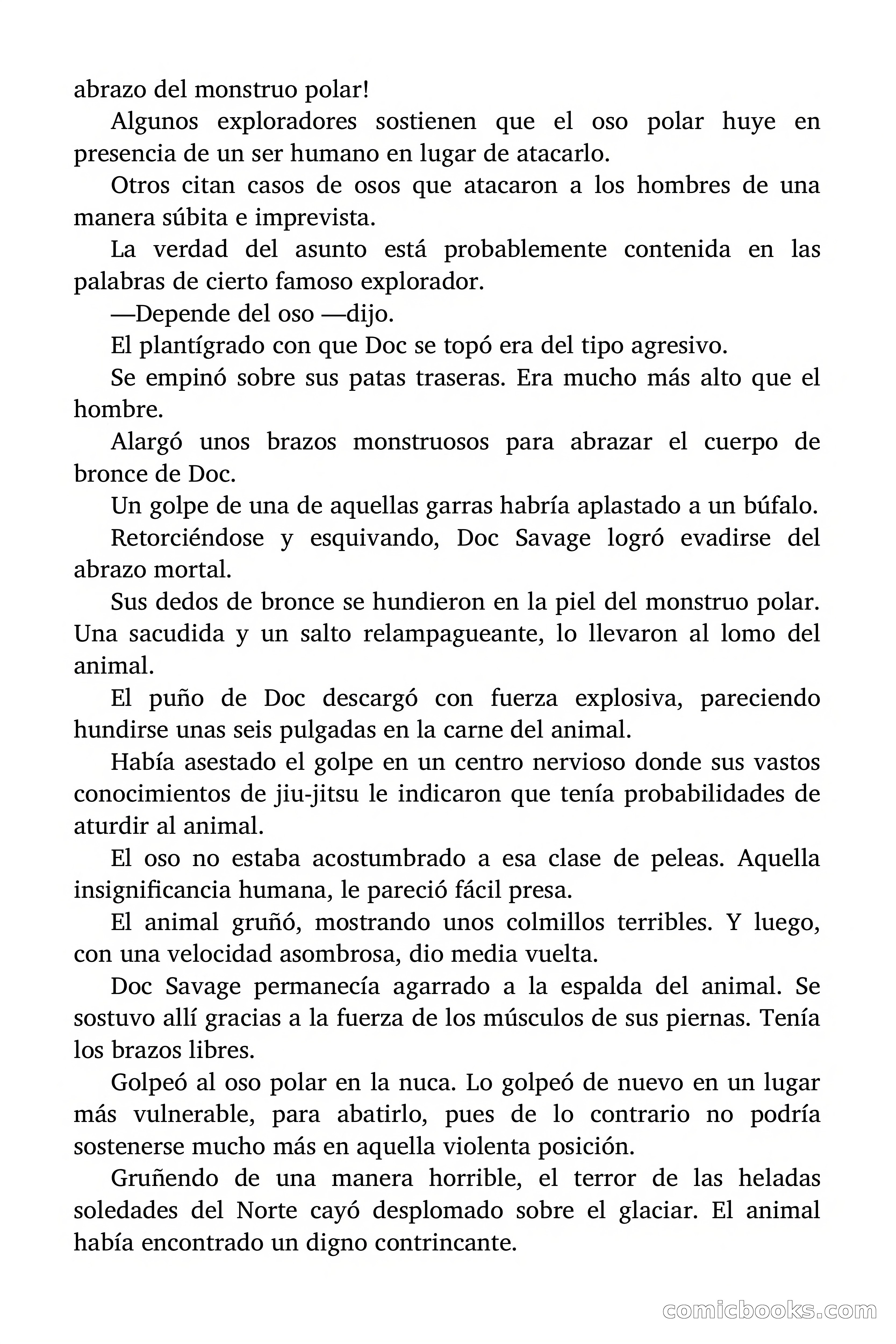 Doc Savage: El tesoro del polo — page 131 of 178