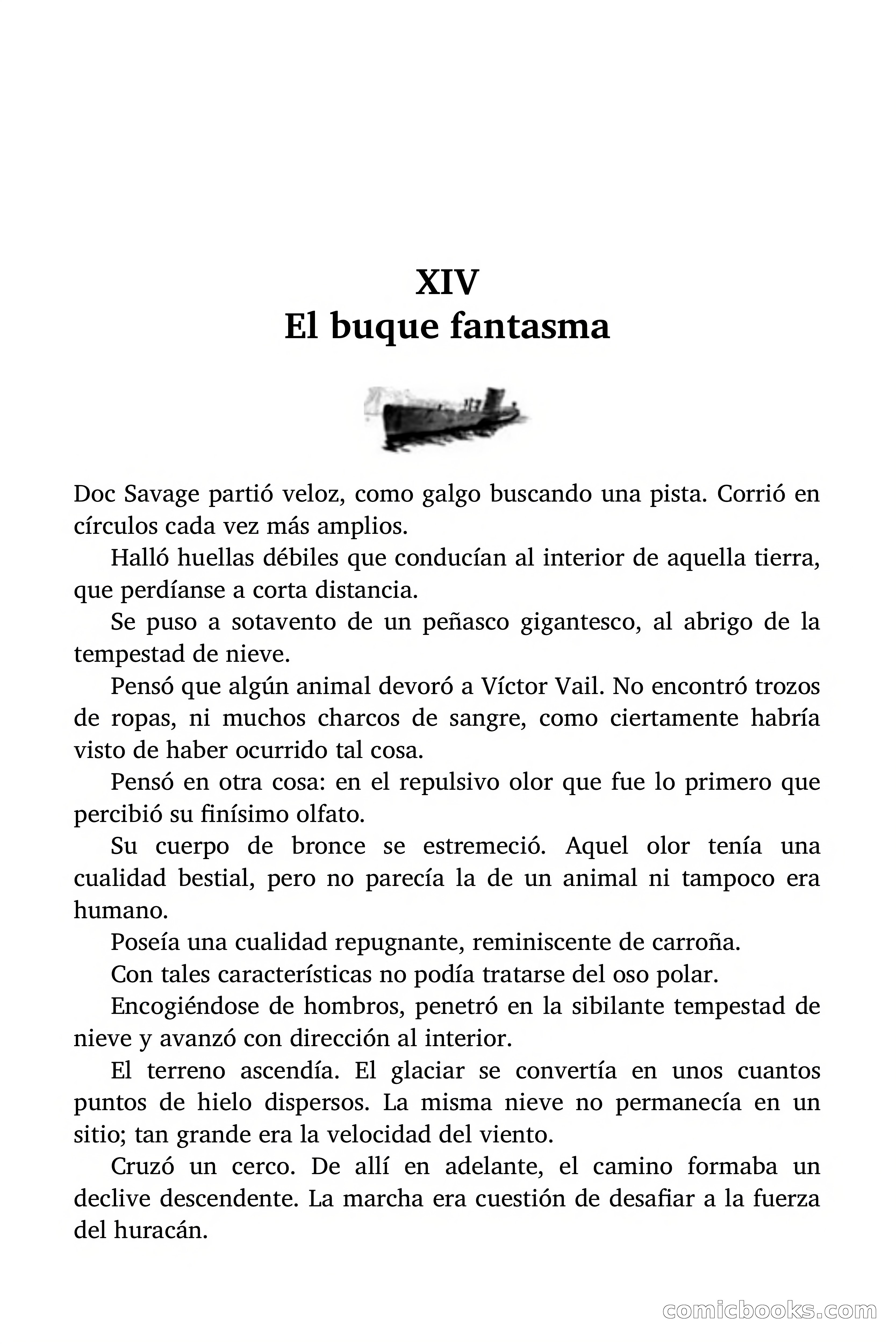 Doc Savage: El tesoro del polo — page 134 of 178