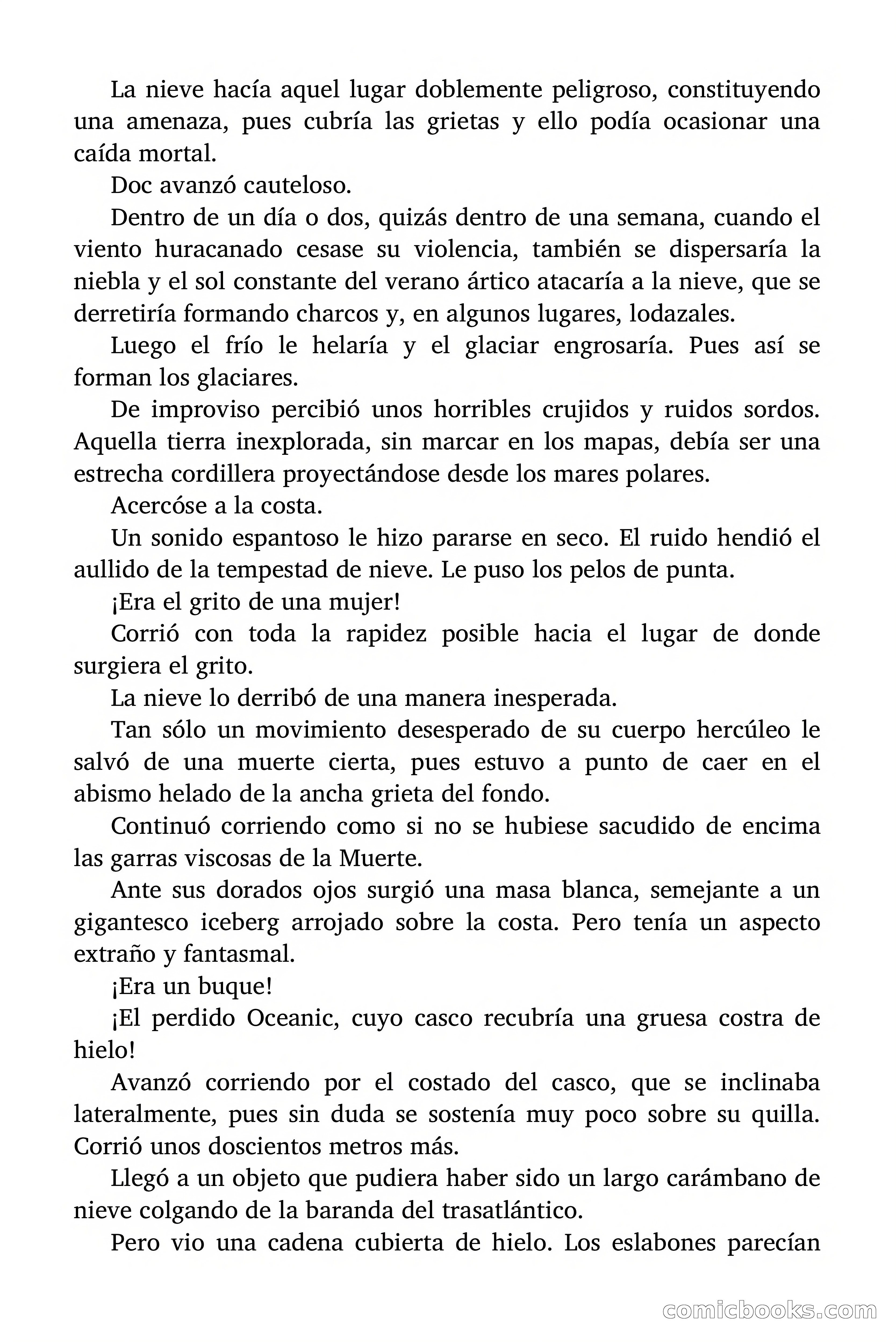 Doc Savage: El tesoro del polo — page 135 of 178