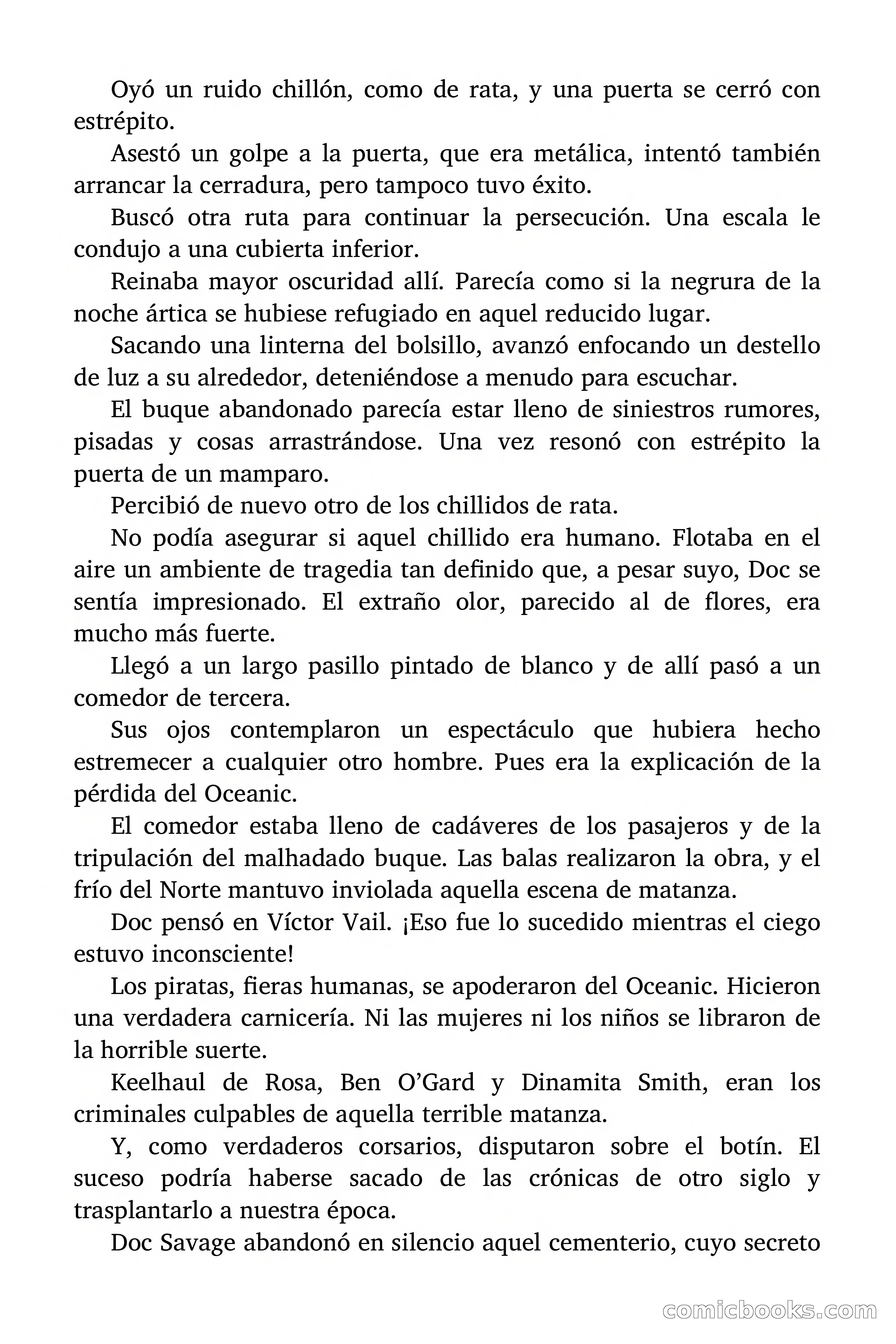 Doc Savage: El tesoro del polo — page 137 of 178