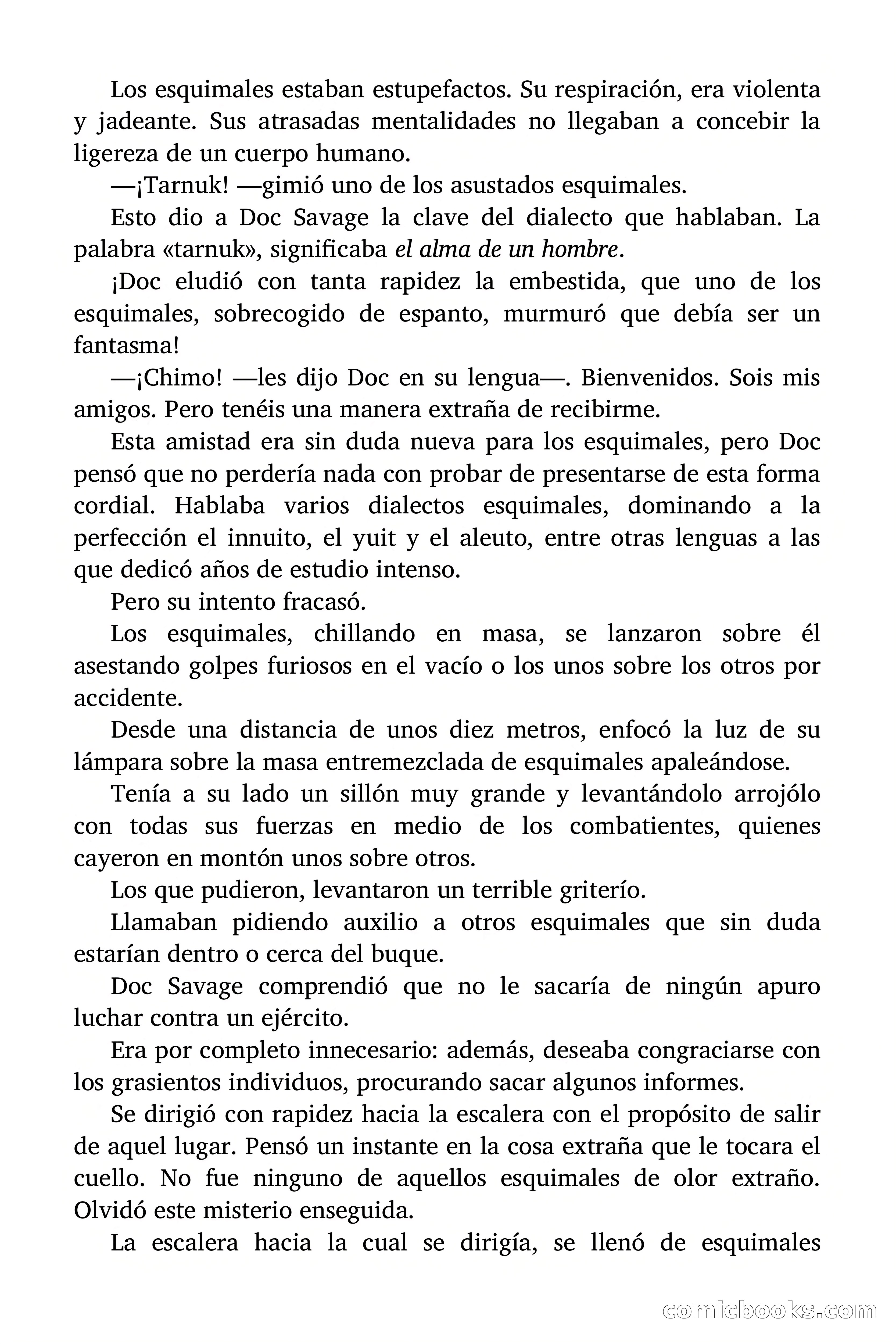 Doc Savage: El tesoro del polo — page 139 of 178