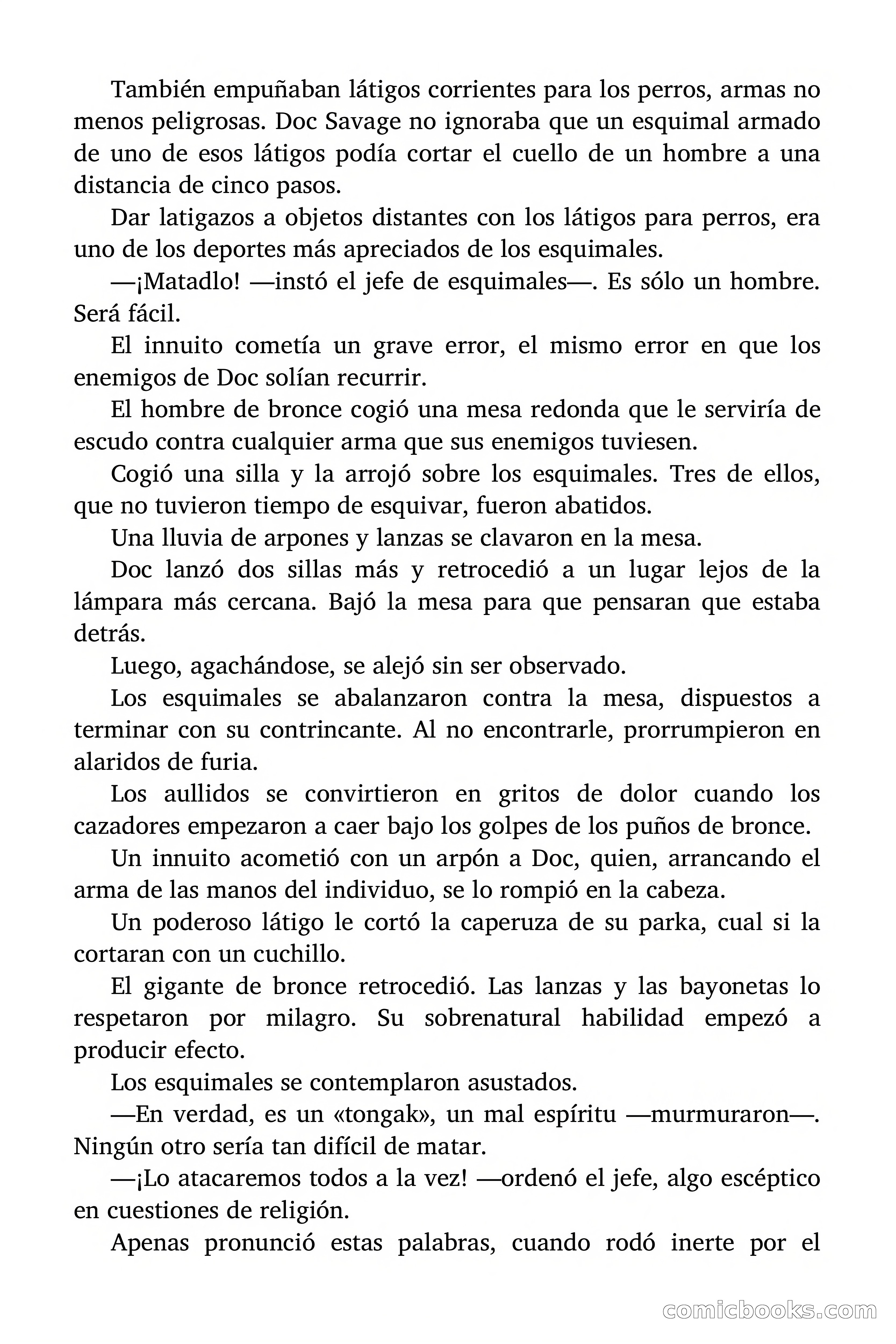 Doc Savage: El tesoro del polo — page 141 of 178