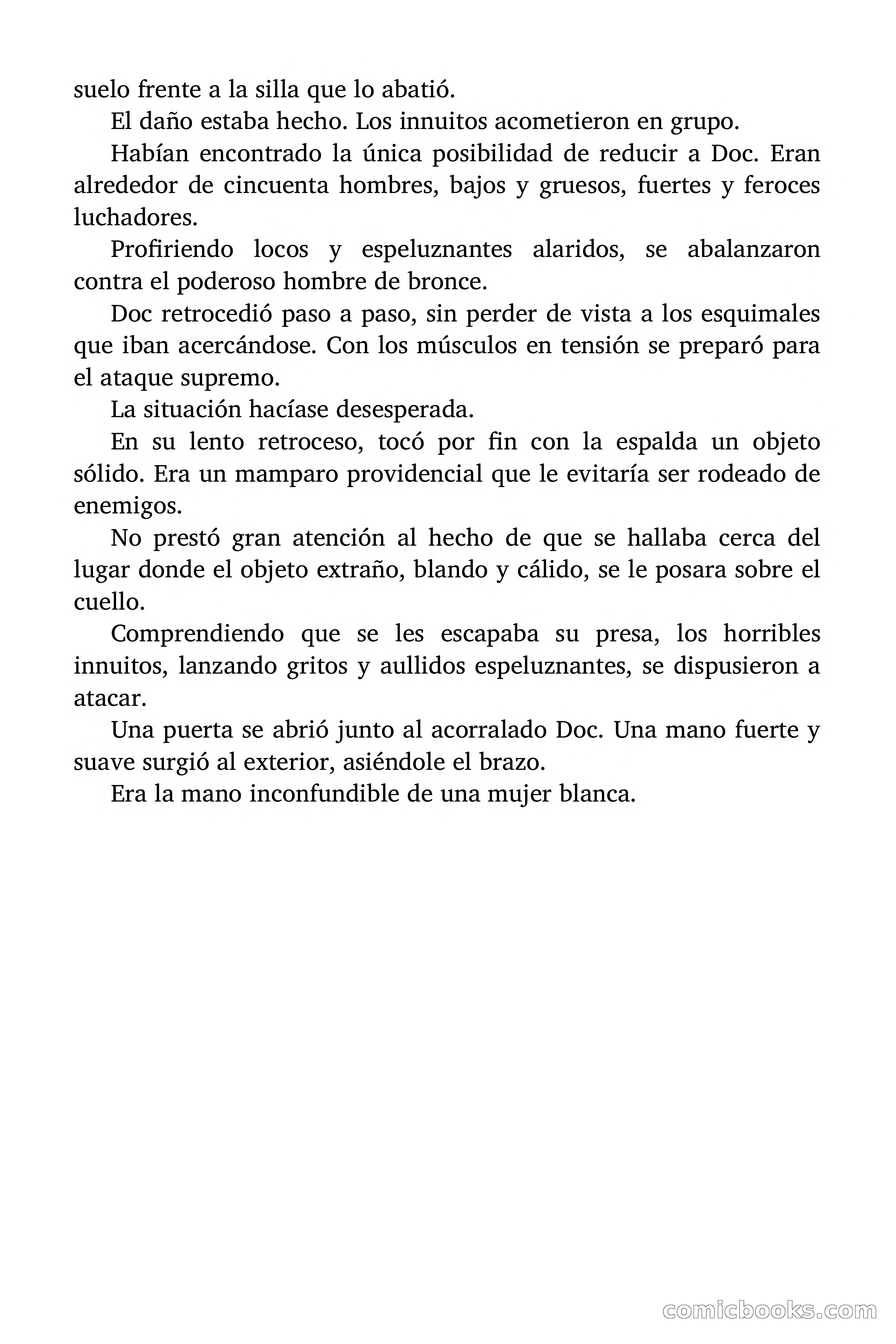 Doc Savage: El tesoro del polo — page 142 of 178