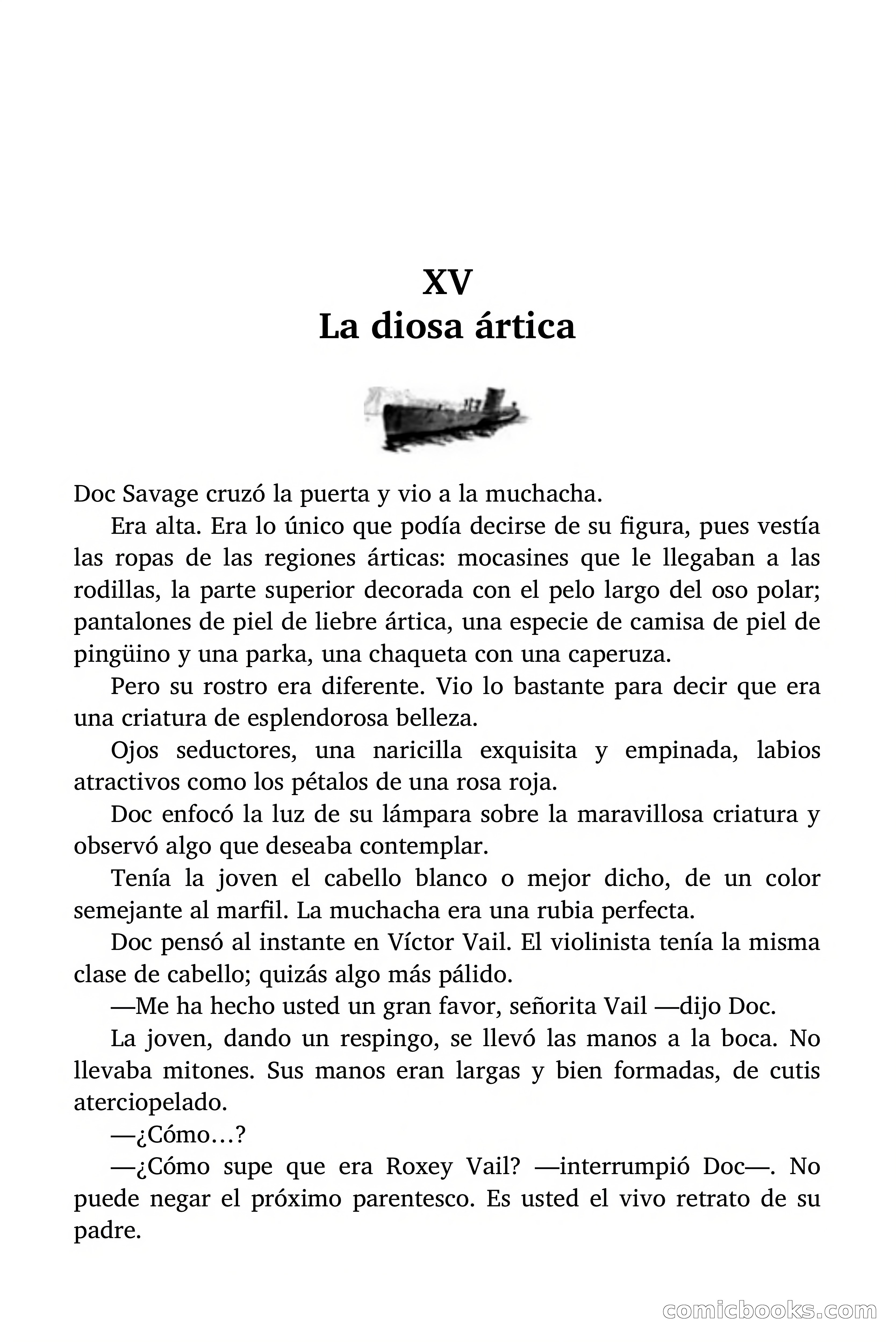 Doc Savage: El tesoro del polo — page 143 of 178