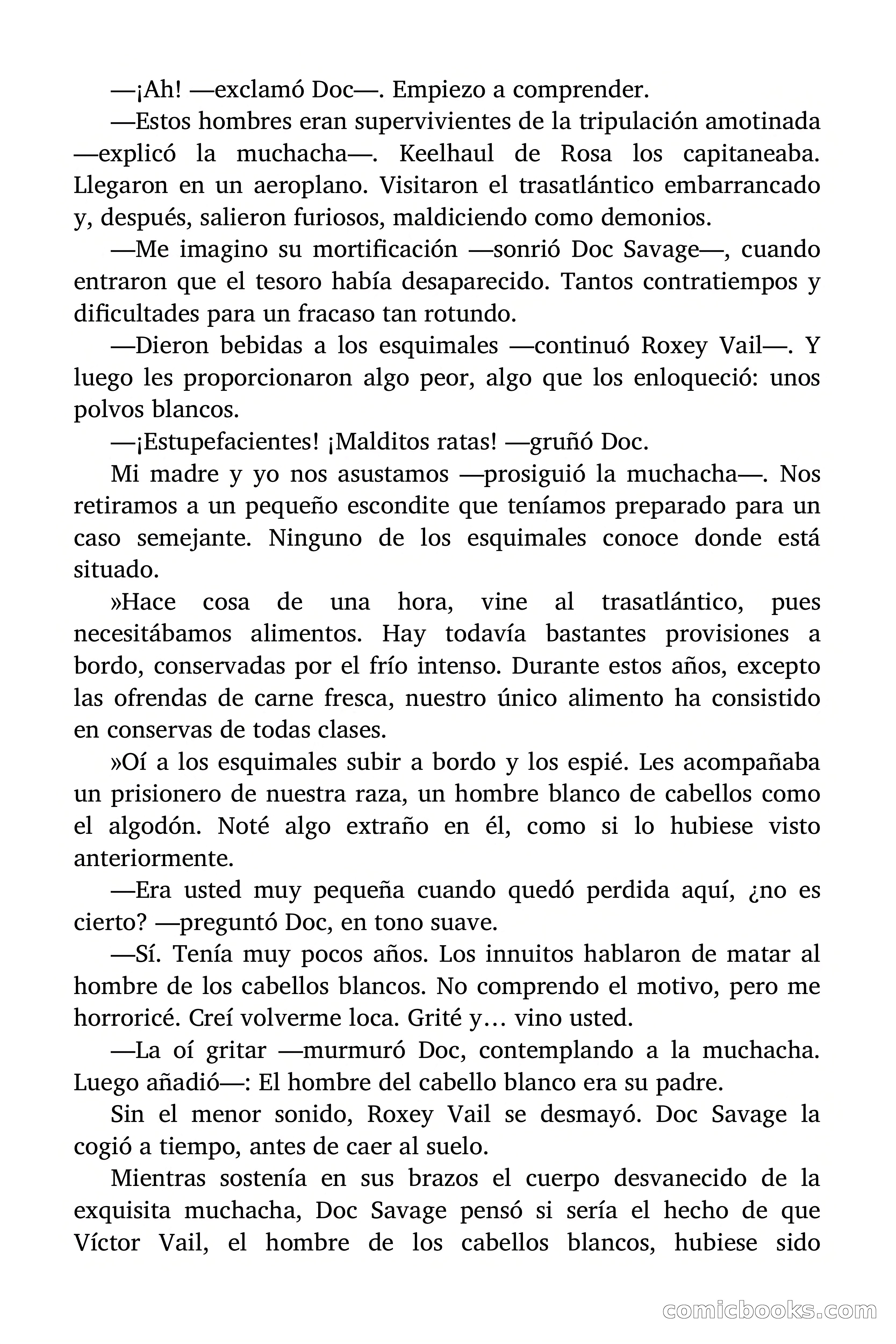 Doc Savage: El tesoro del polo — page 147 of 178