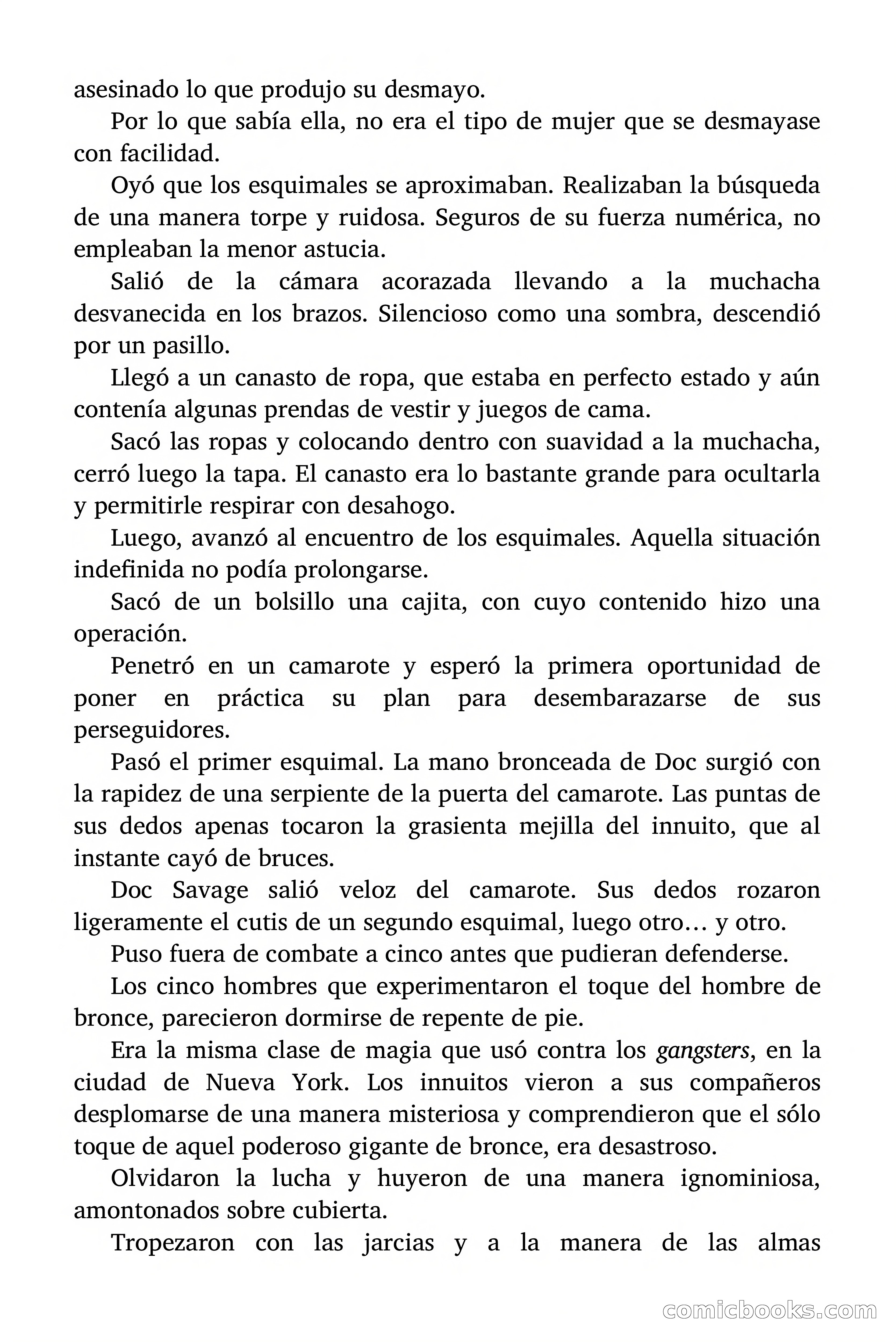 Doc Savage: El tesoro del polo — page 148 of 178