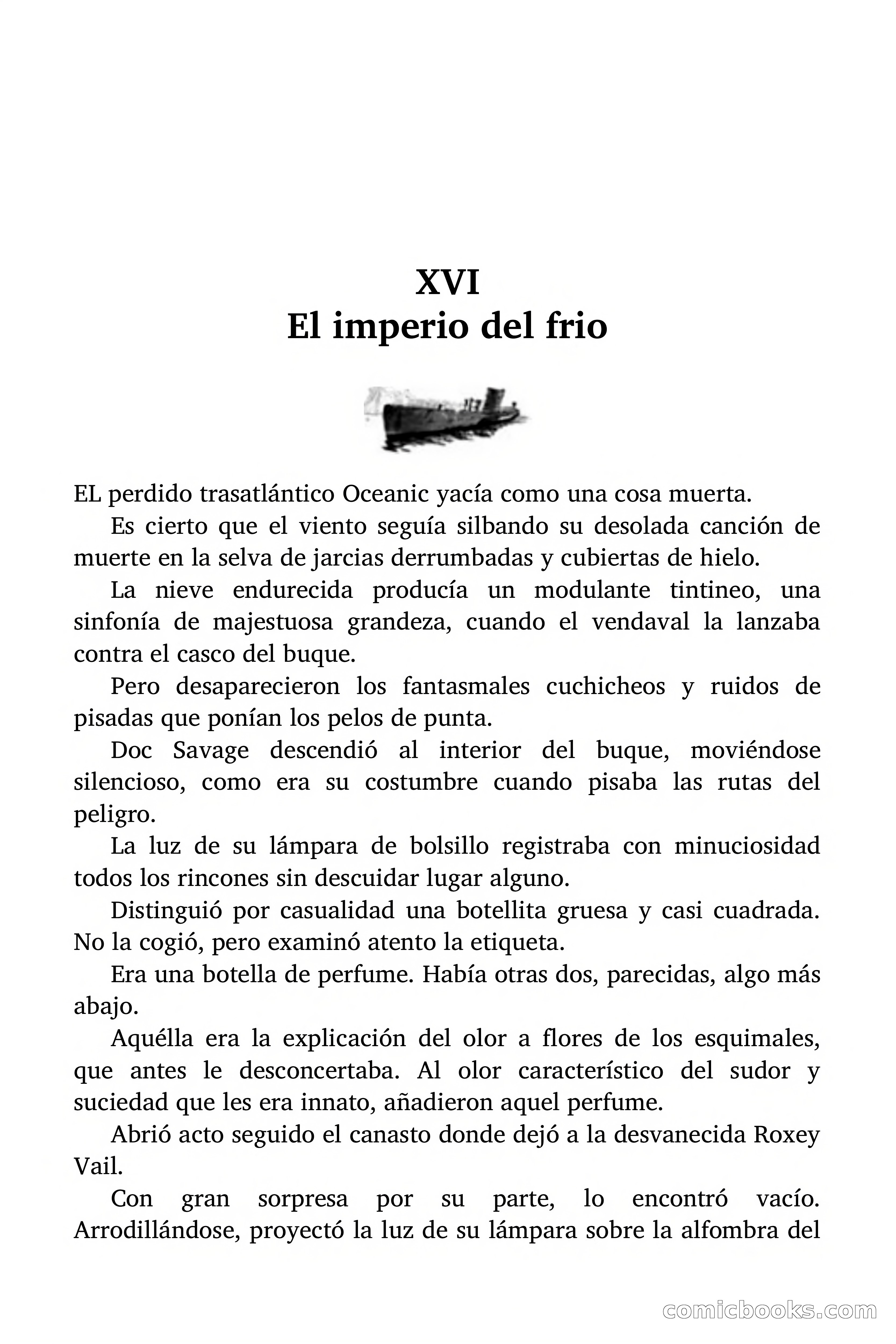 Doc Savage: El tesoro del polo — page 150 of 178