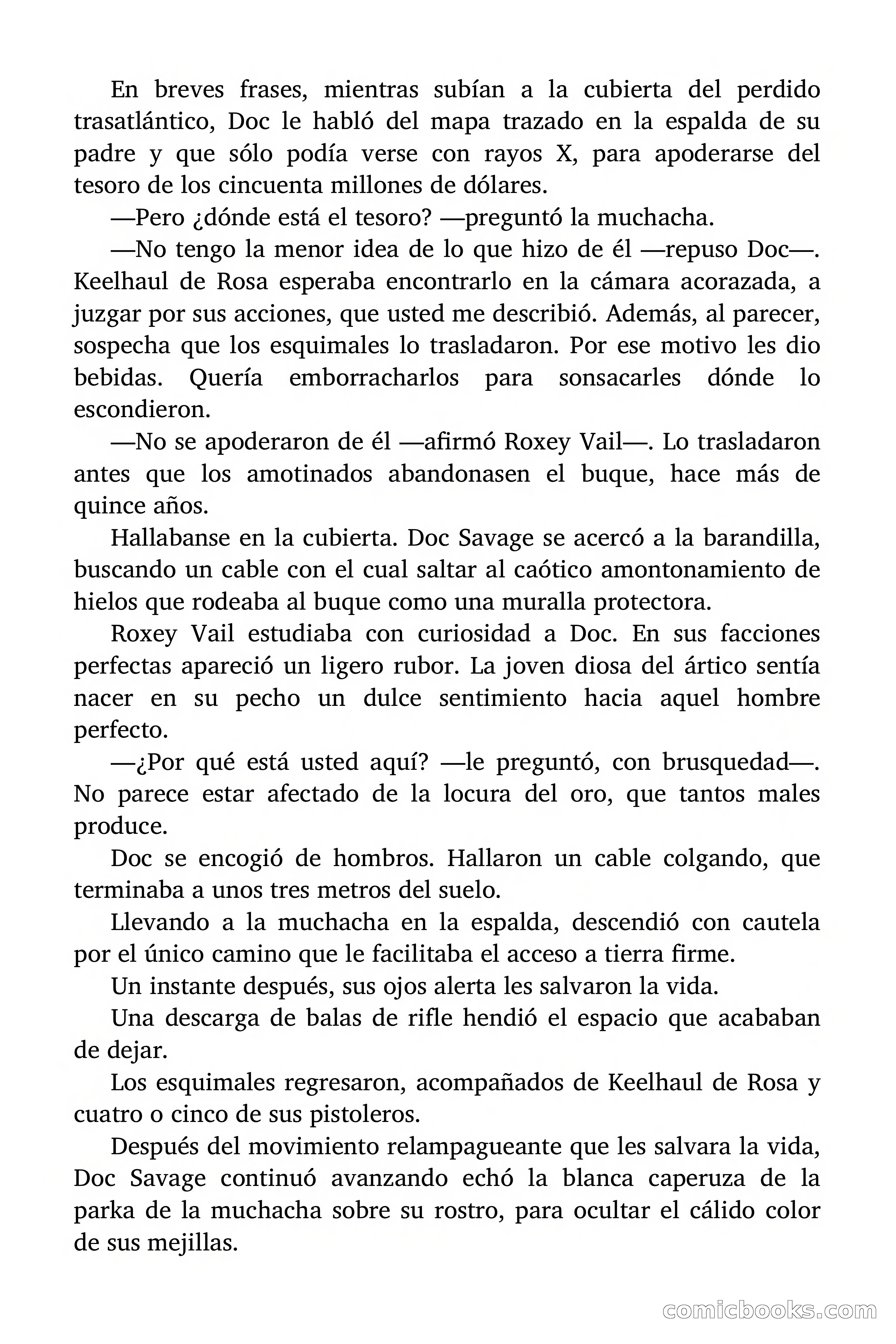 Doc Savage: El tesoro del polo — page 152 of 178