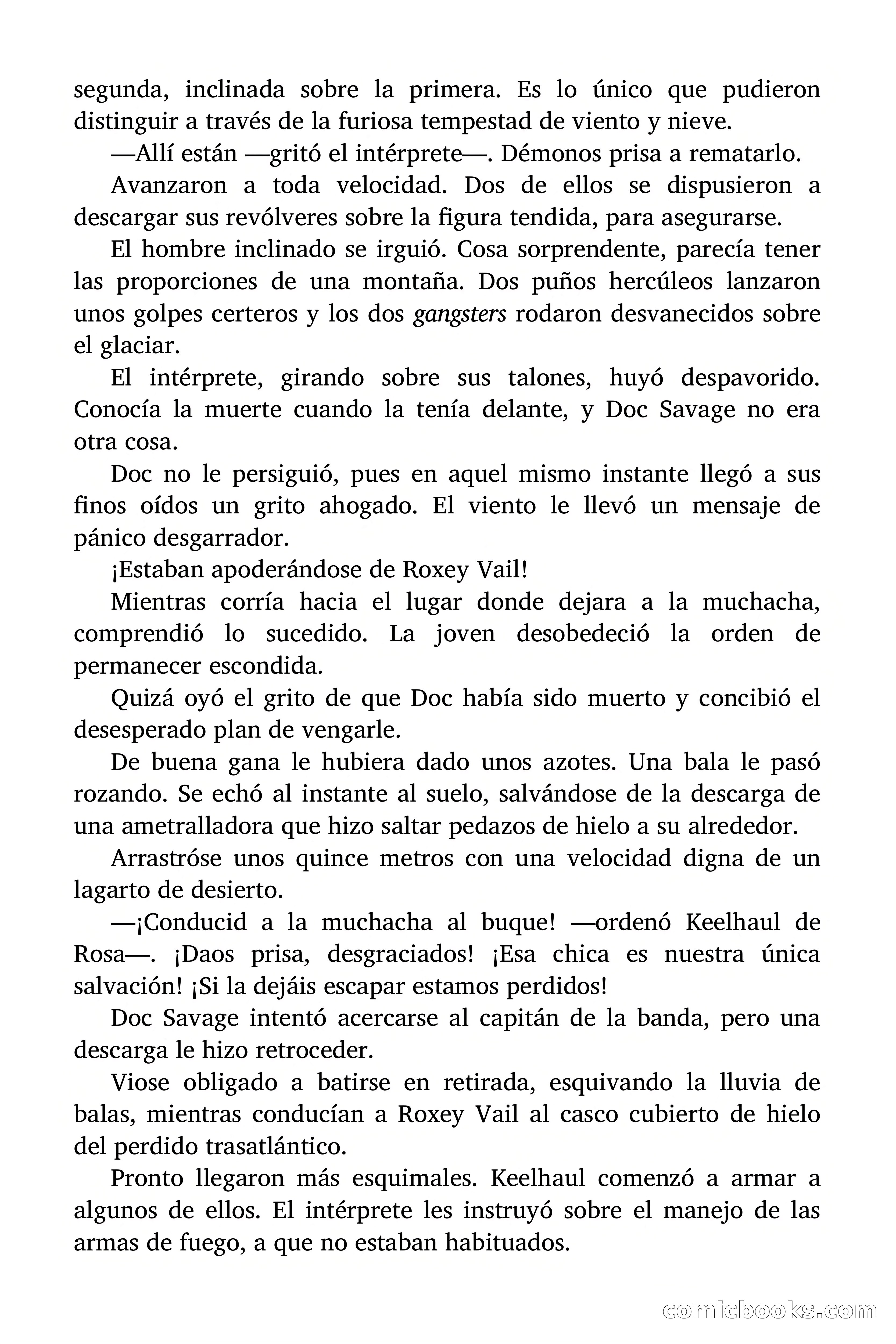 Doc Savage: El tesoro del polo — page 155 of 178