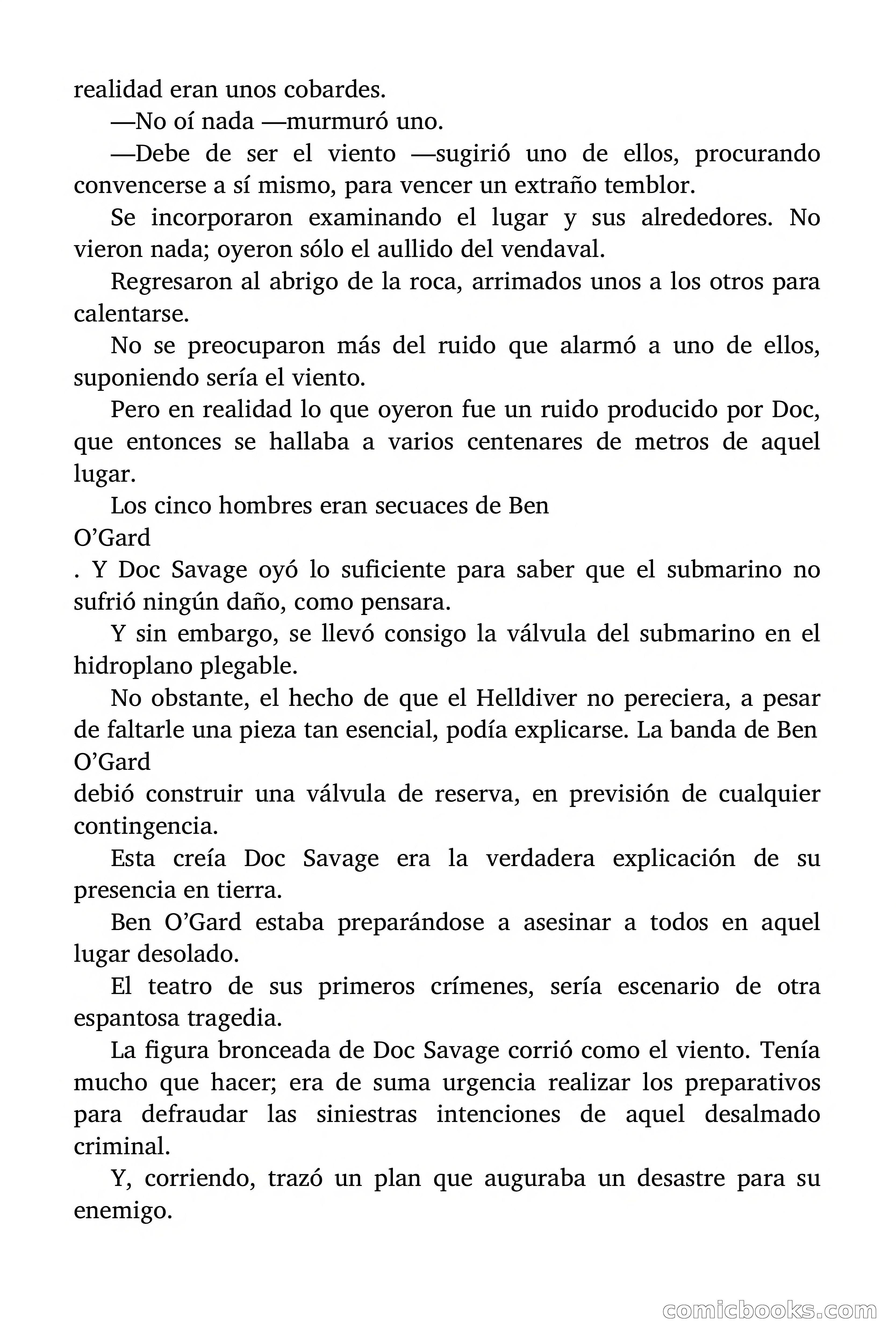 Doc Savage: El tesoro del polo — page 158 of 178