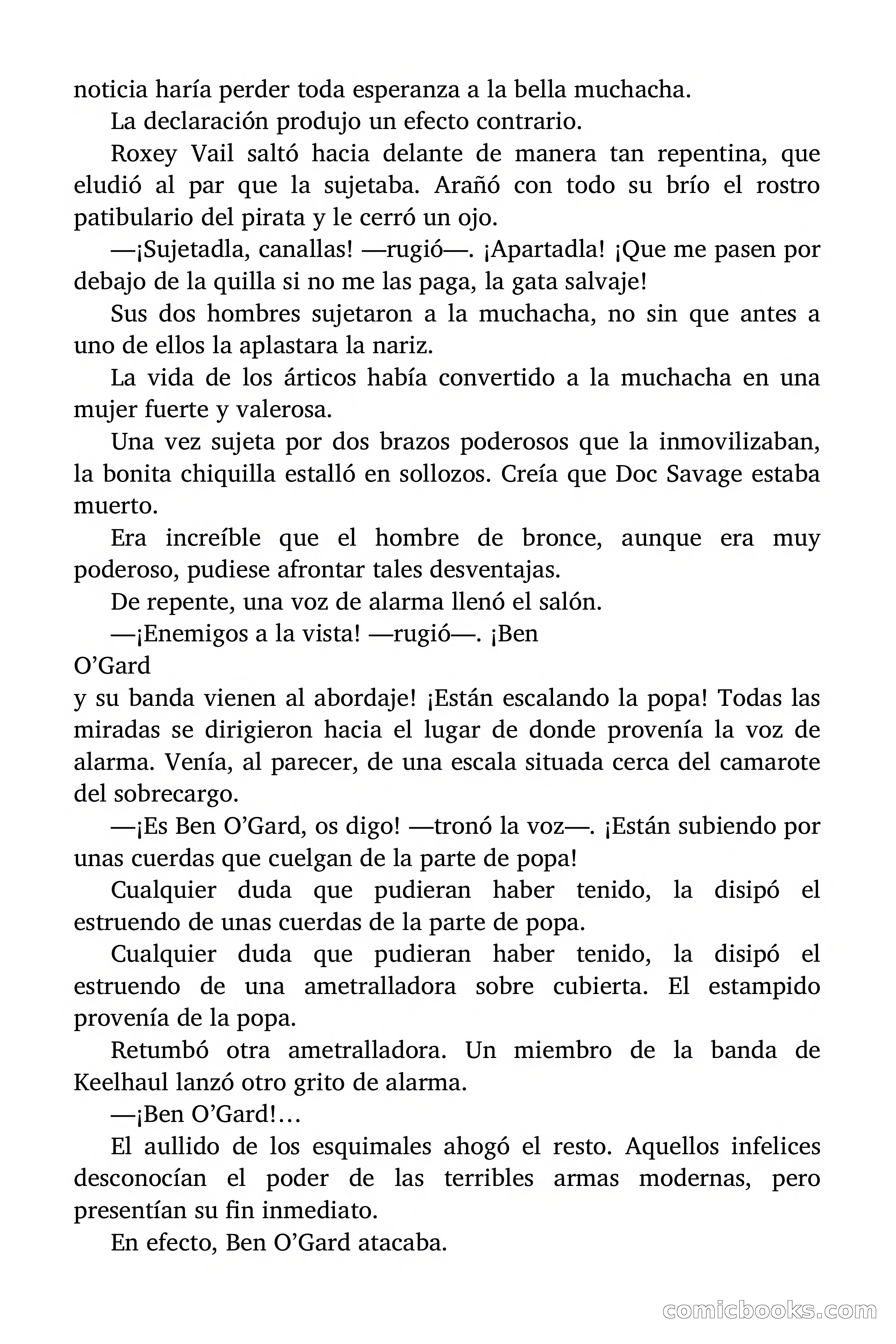 Doc Savage: El tesoro del polo — page 161 of 178